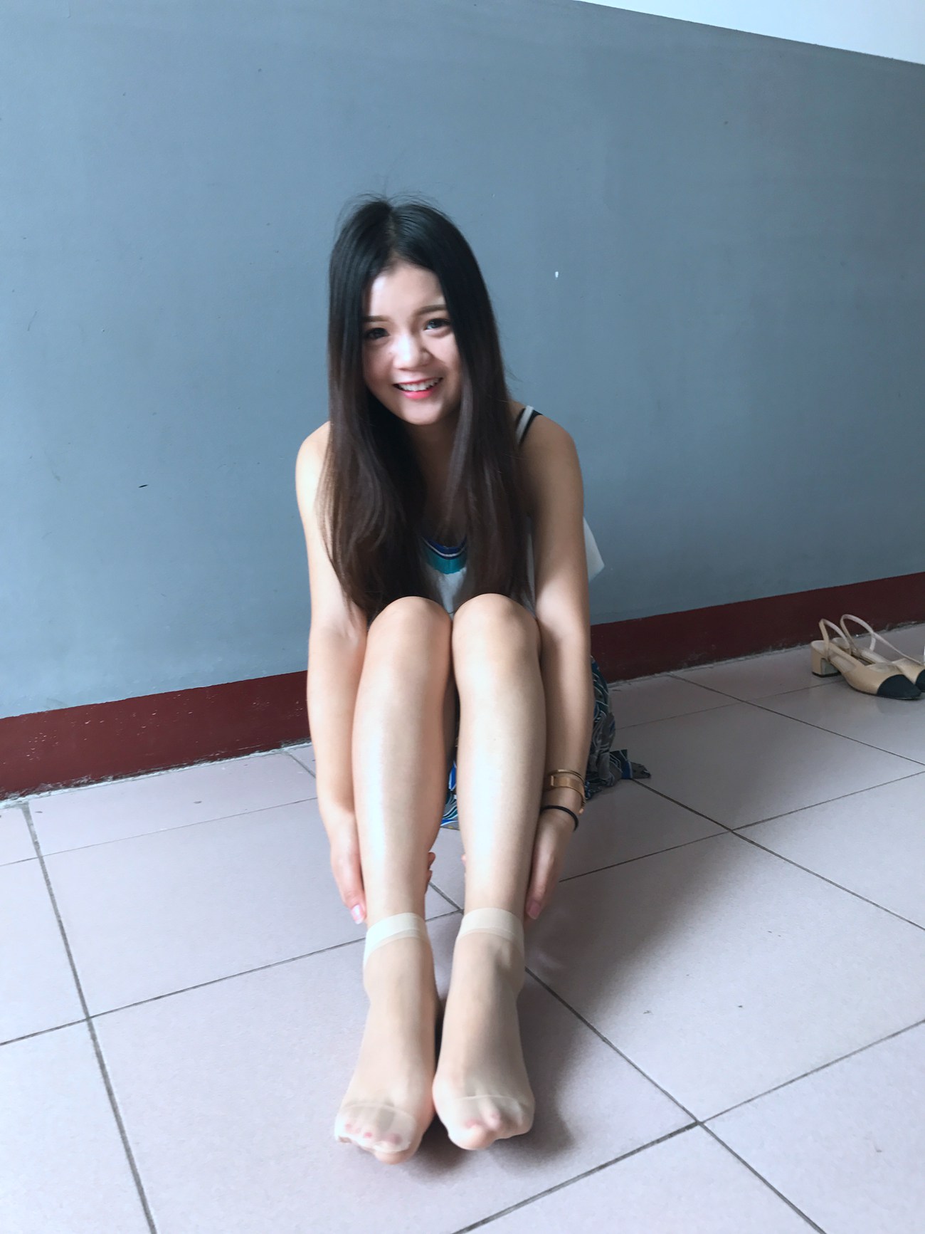 图片[24]-学妹校园寝室短丝系列018期 李欢[112P] – 速更版-美库