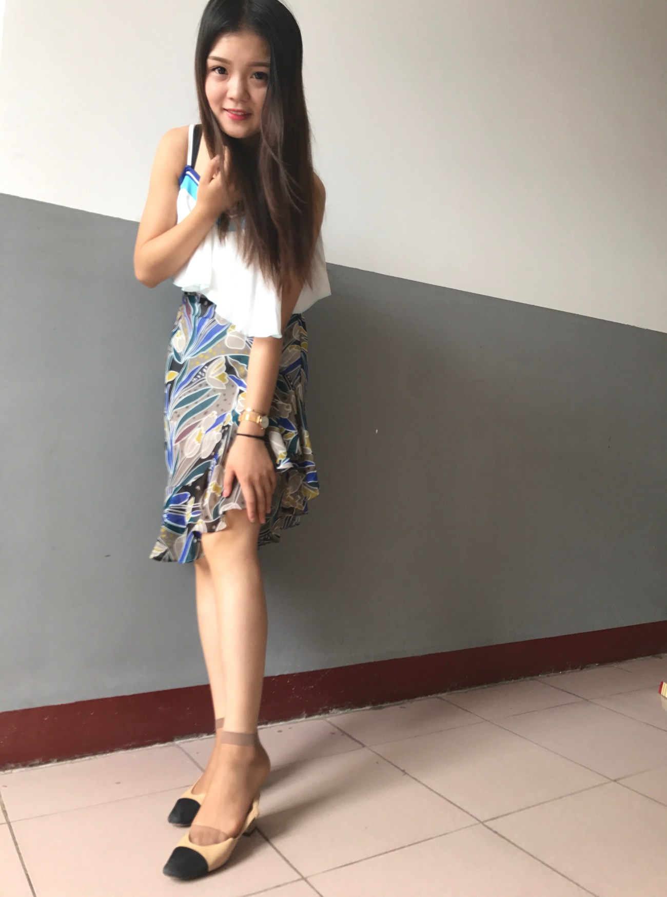 图片[25]-学妹校园寝室短丝系列018期 李欢[112P] – 速更版-美库