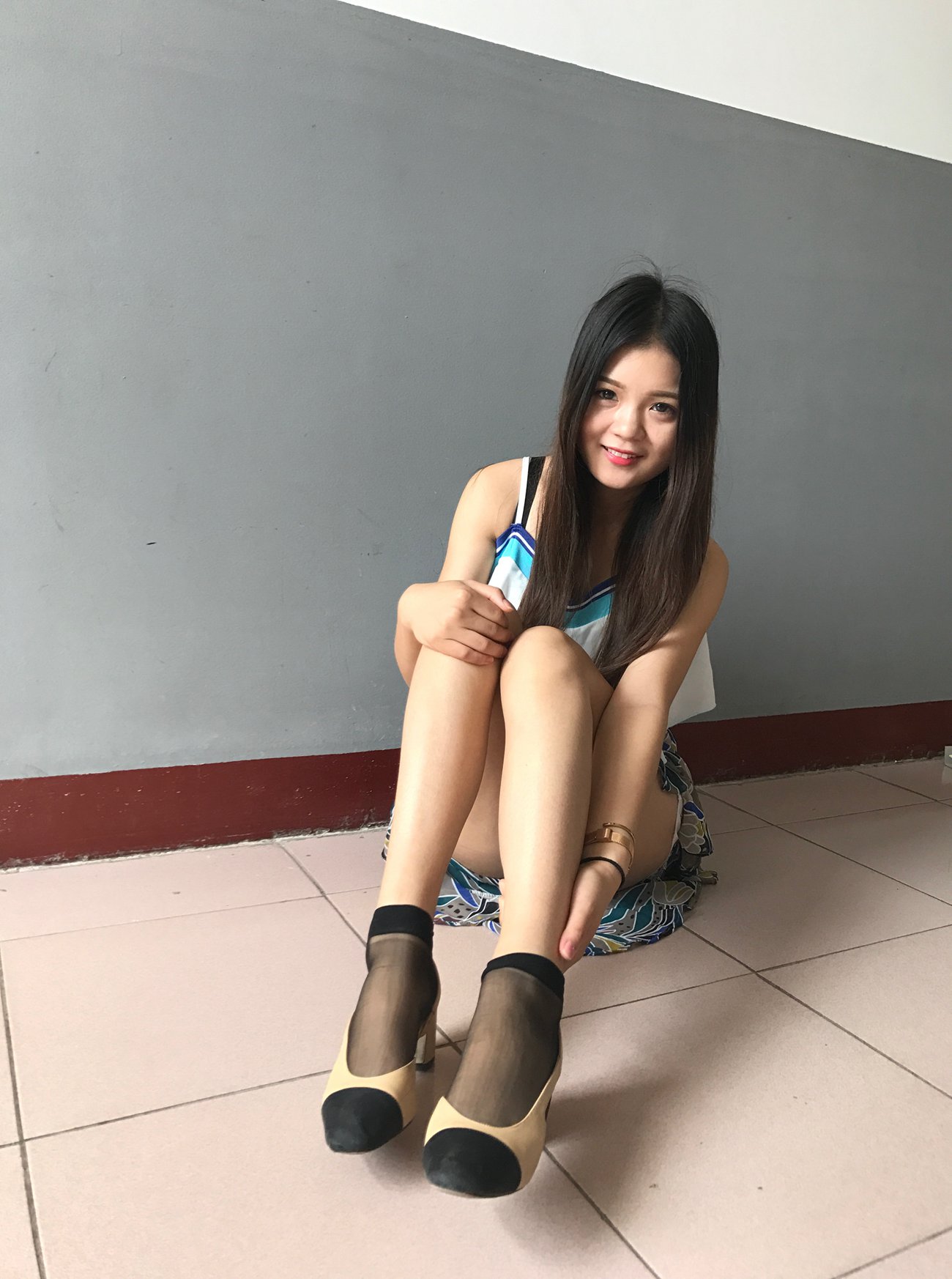 图片[34]-学妹校园寝室短丝系列018期 李欢[112P] – 速更版-美库