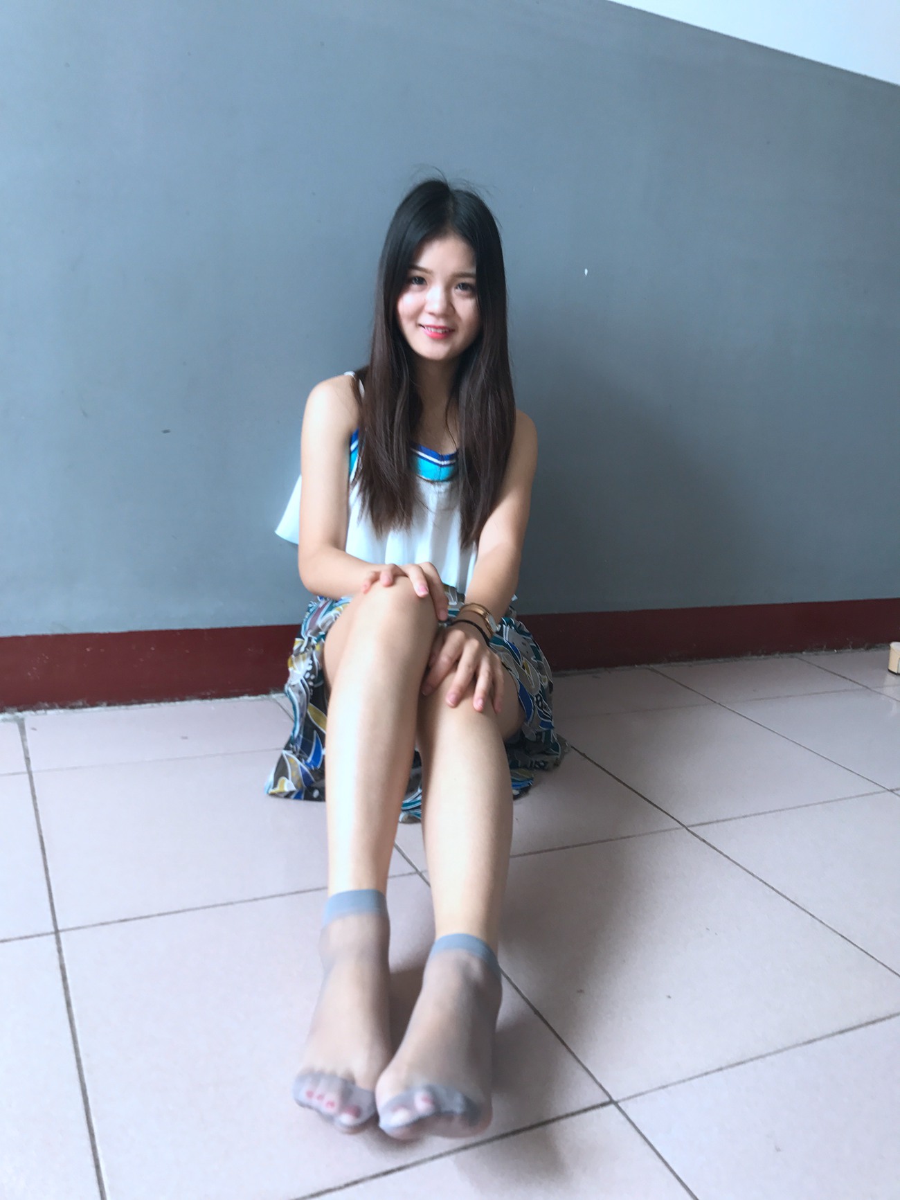 图片[36]-学妹校园寝室短丝系列018期 李欢[112P] – 速更版-美库