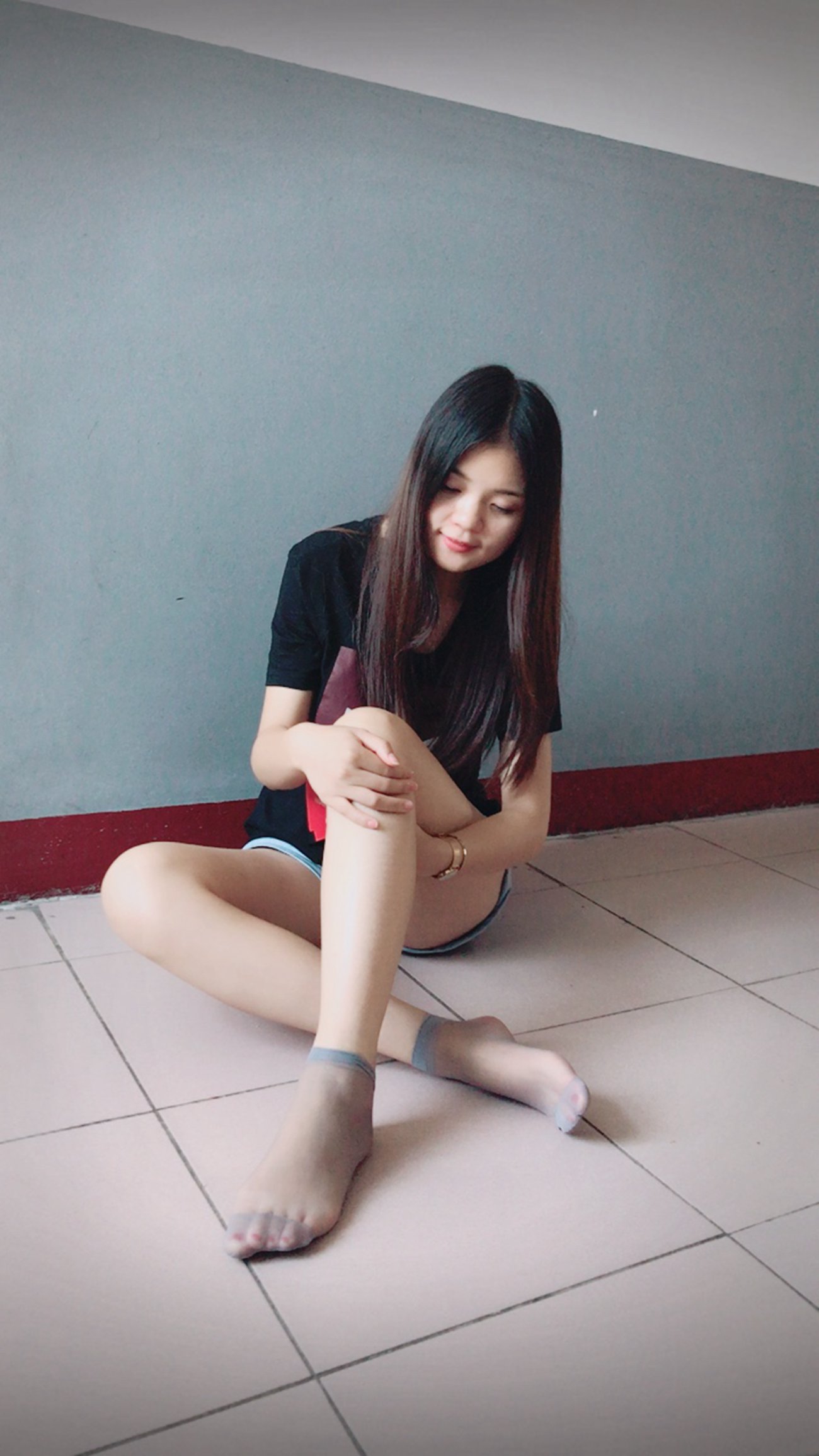 图片[39]-学妹校园寝室短丝系列018期 李欢[112P] – 速更版-美库