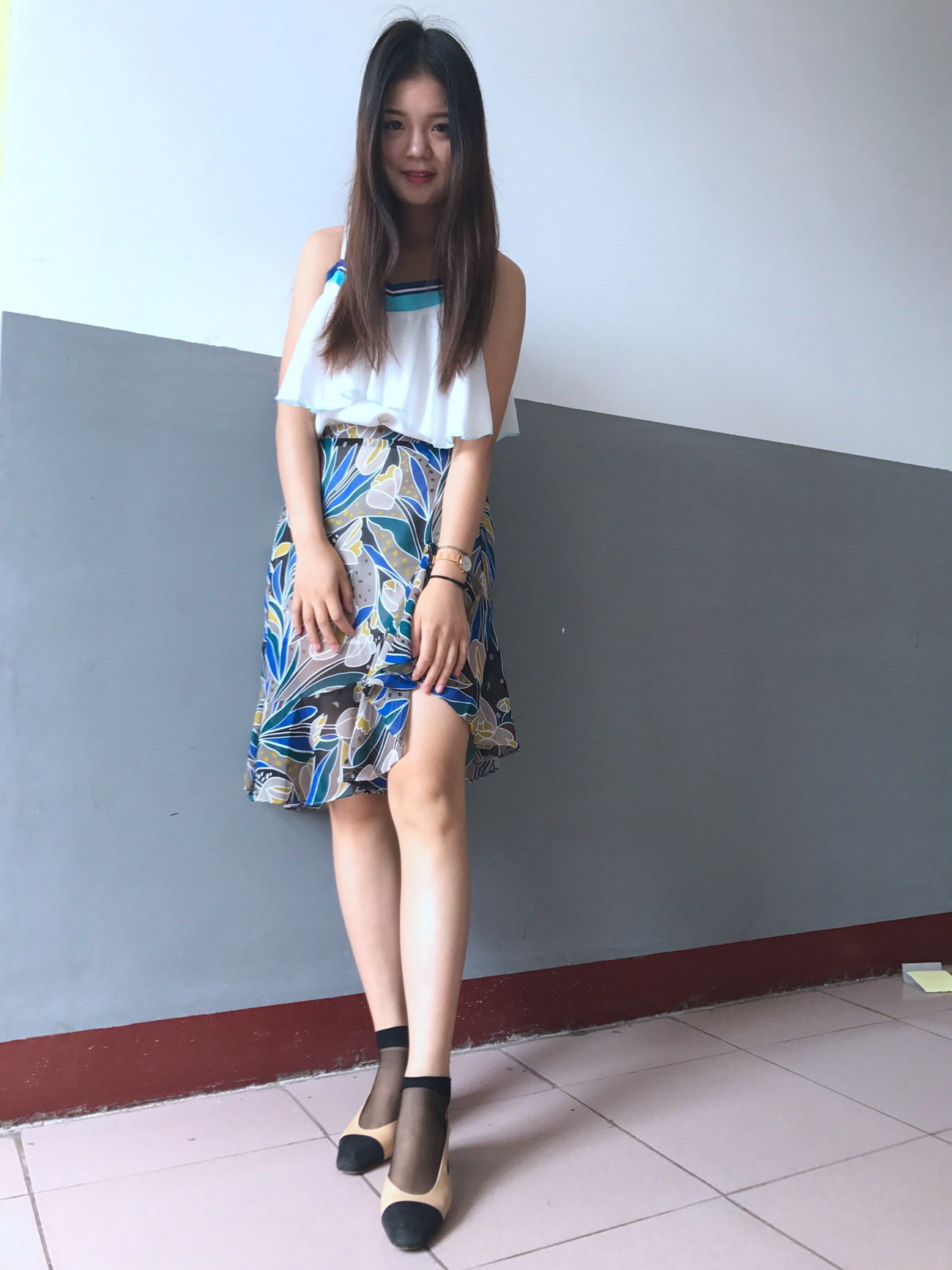 图片[41]-学妹校园寝室短丝系列018期 李欢[112P] – 速更版-美库