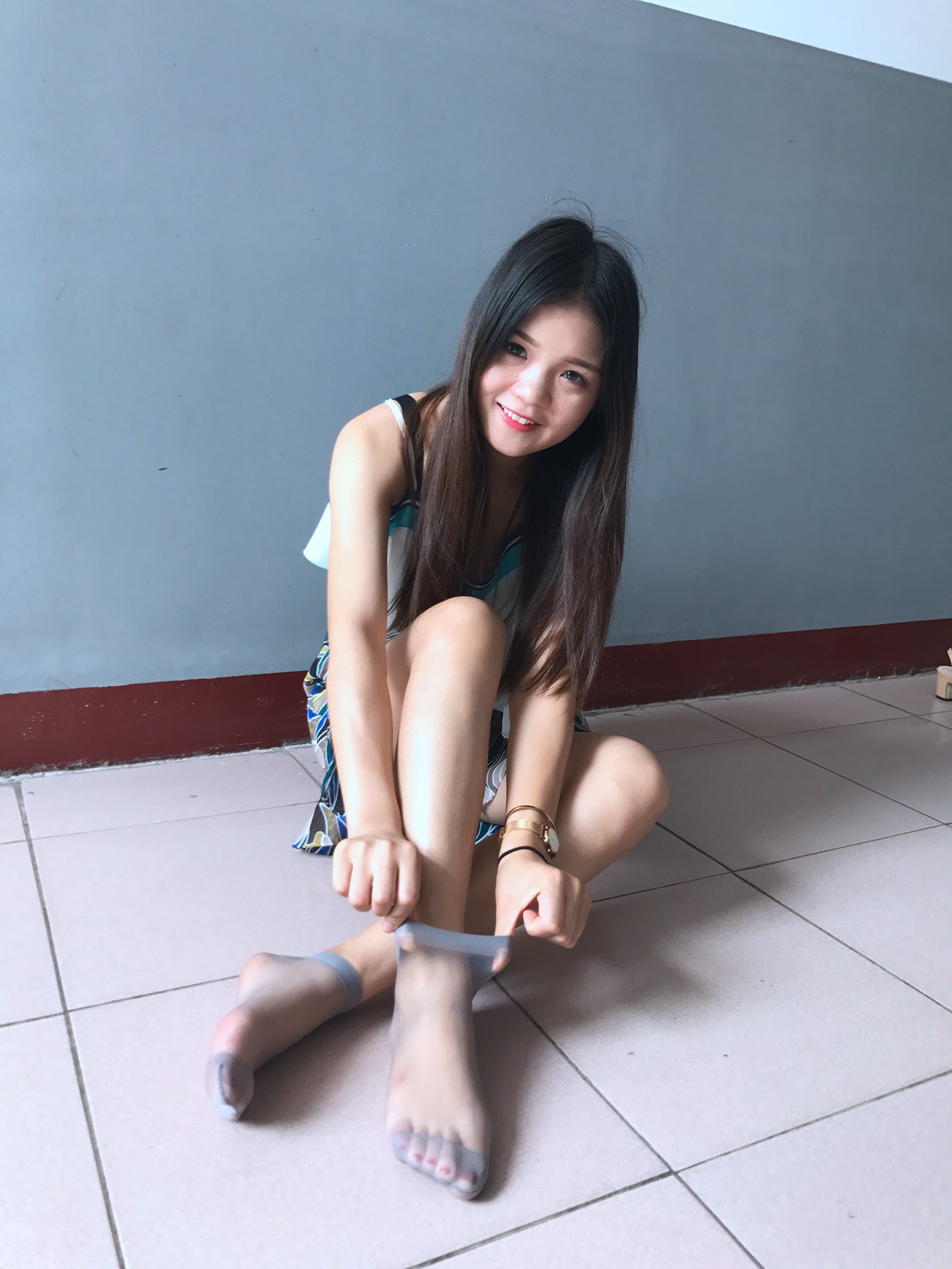 图片[42]-学妹校园寝室短丝系列018期 李欢[112P] – 速更版-美库