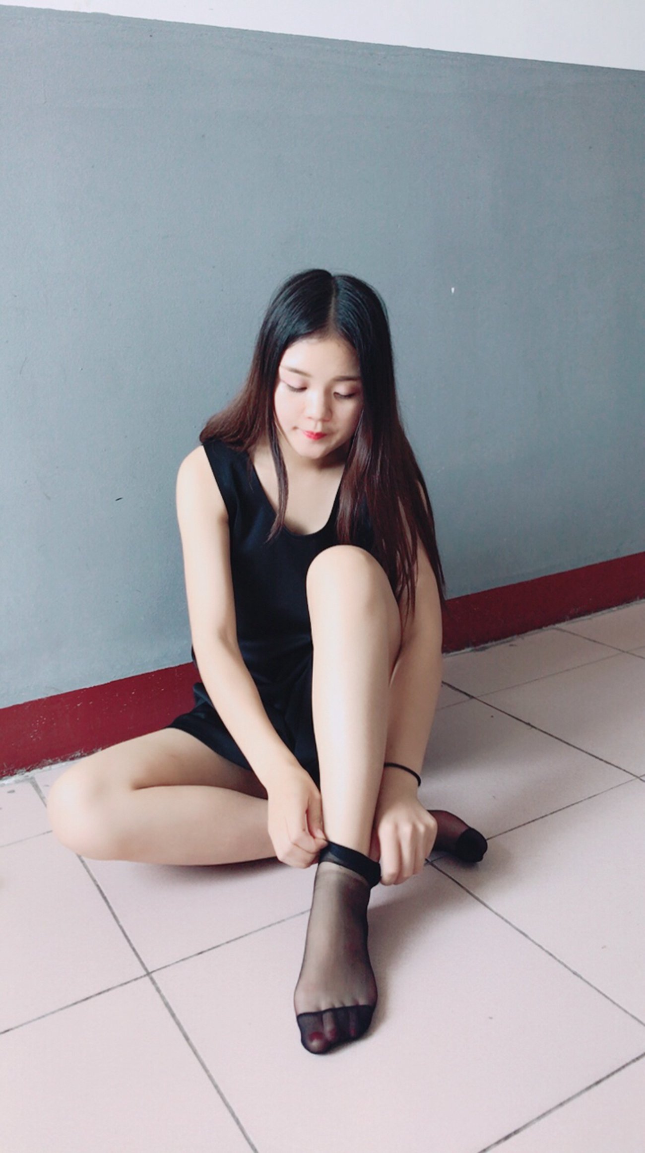 图片[43]-学妹校园寝室短丝系列018期 李欢[112P] – 速更版-美库