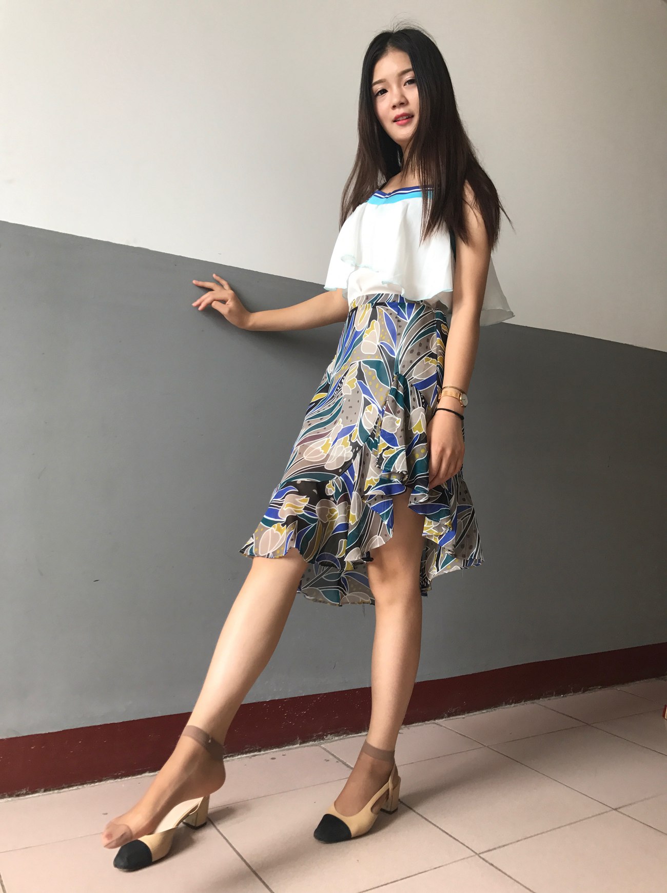 图片[46]-学妹校园寝室短丝系列018期 李欢[112P] – 速更版-美库