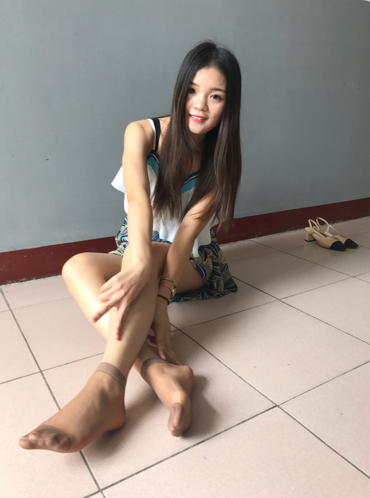 图片[48]-学妹校园寝室短丝系列018期 李欢[112P] – 速更版-美库