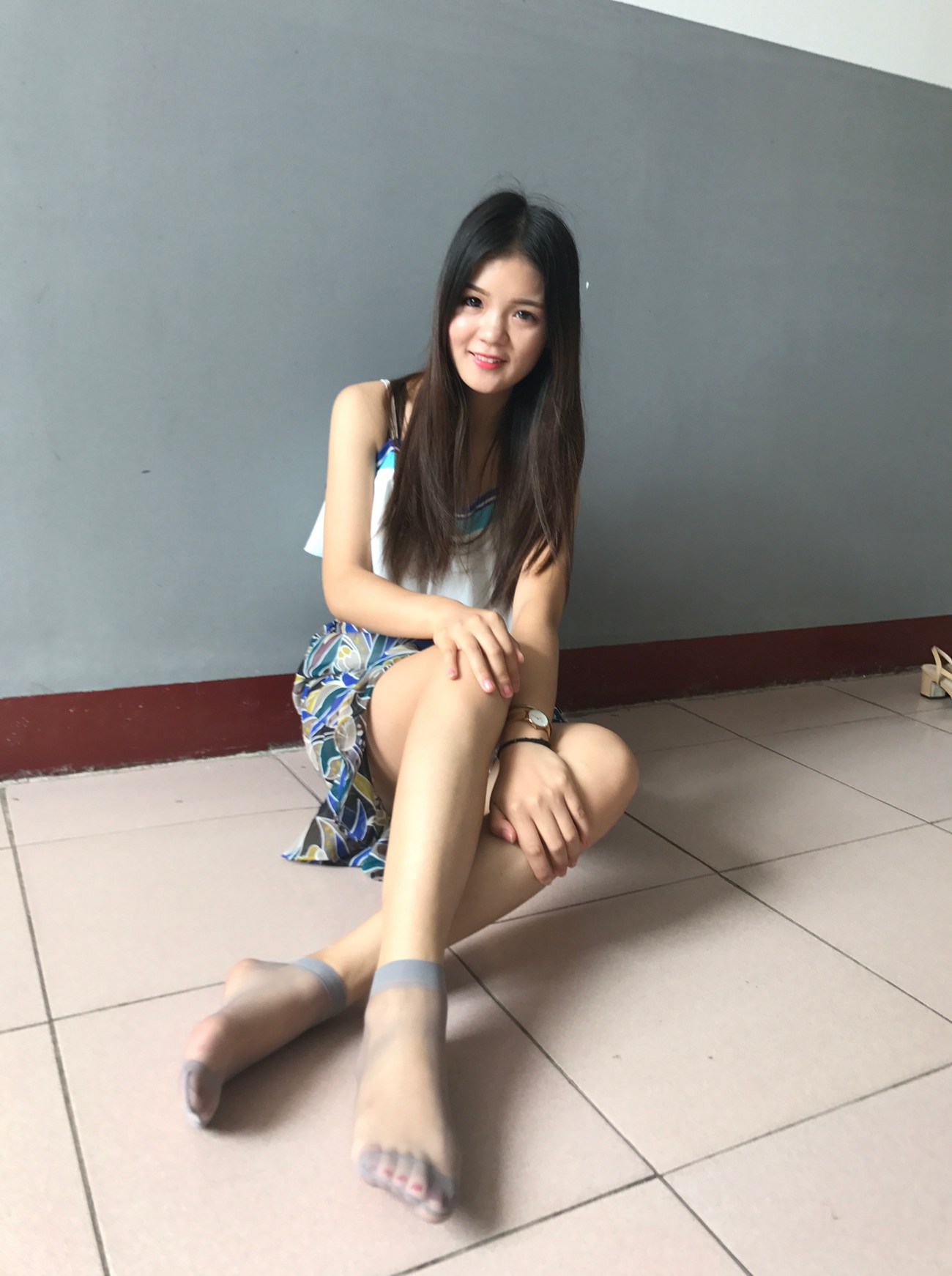 图片[53]-学妹校园寝室短丝系列018期 李欢[112P] – 速更版-美库