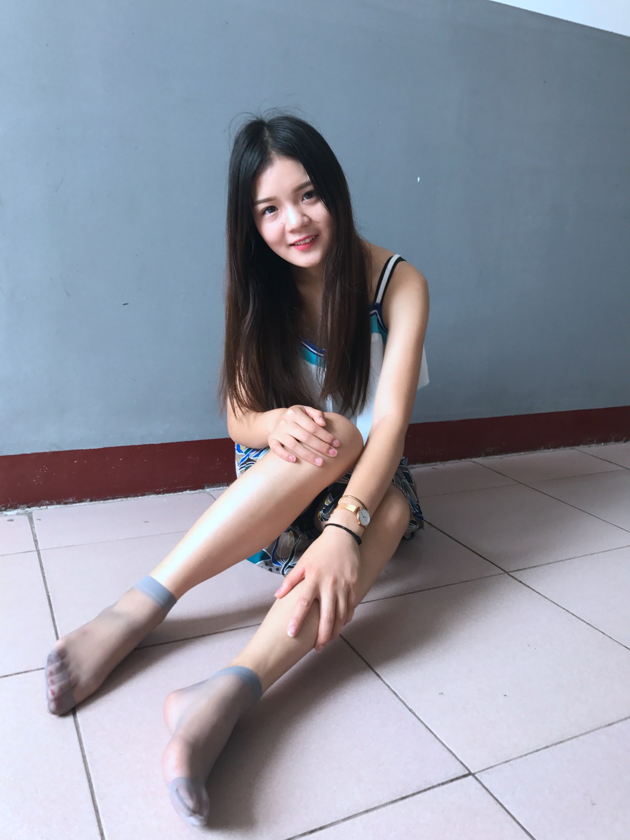 图片[61]-学妹校园寝室短丝系列018期 李欢[112P] – 速更版-美库