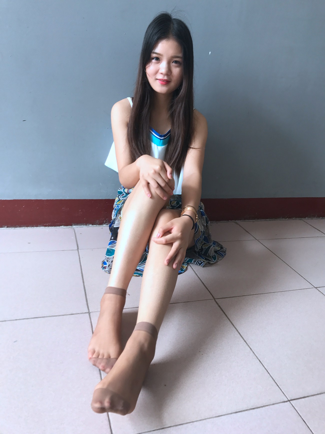 图片[67]-学妹校园寝室短丝系列018期 李欢[112P] – 速更版-美库