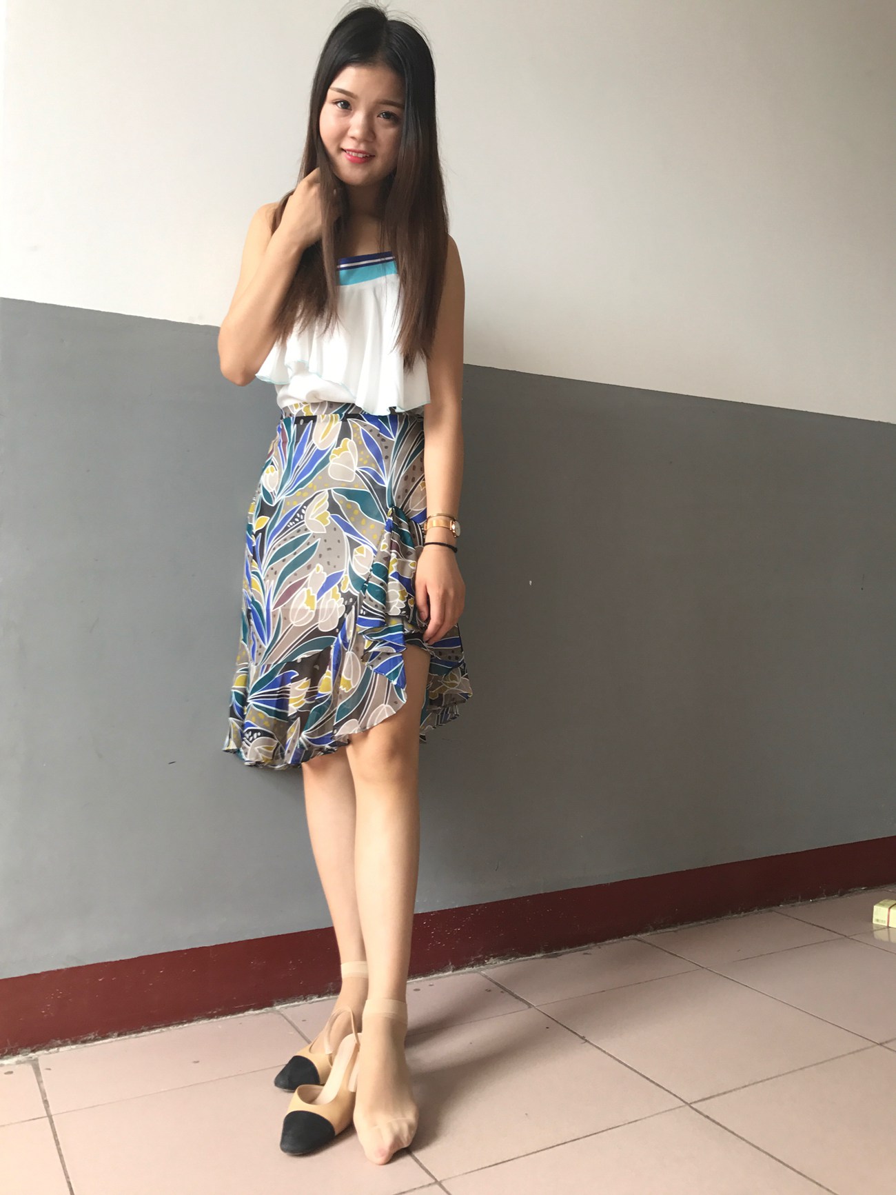 图片[78]-学妹校园寝室短丝系列018期 李欢[112P] – 速更版-美库