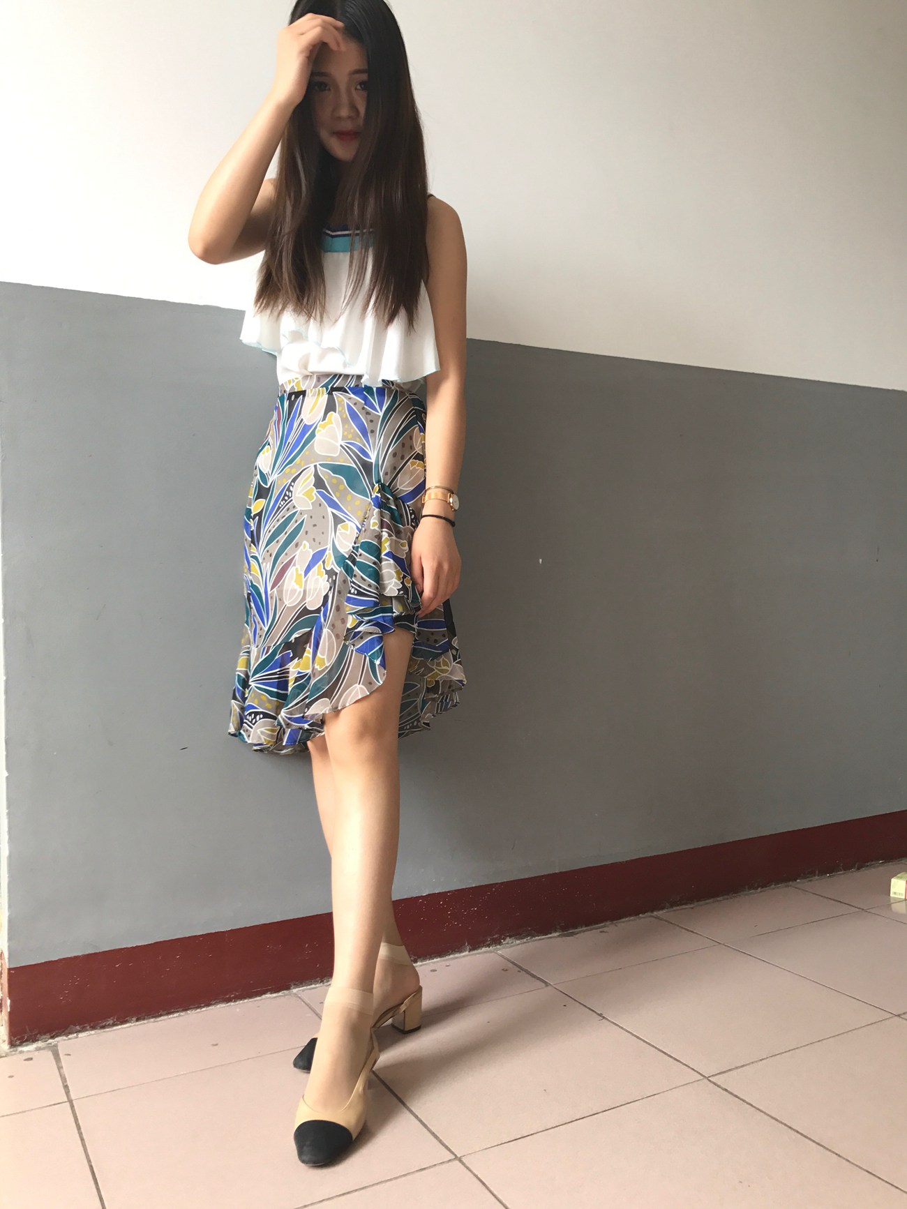 图片[77]-学妹校园寝室短丝系列018期 李欢[112P] – 速更版-美库