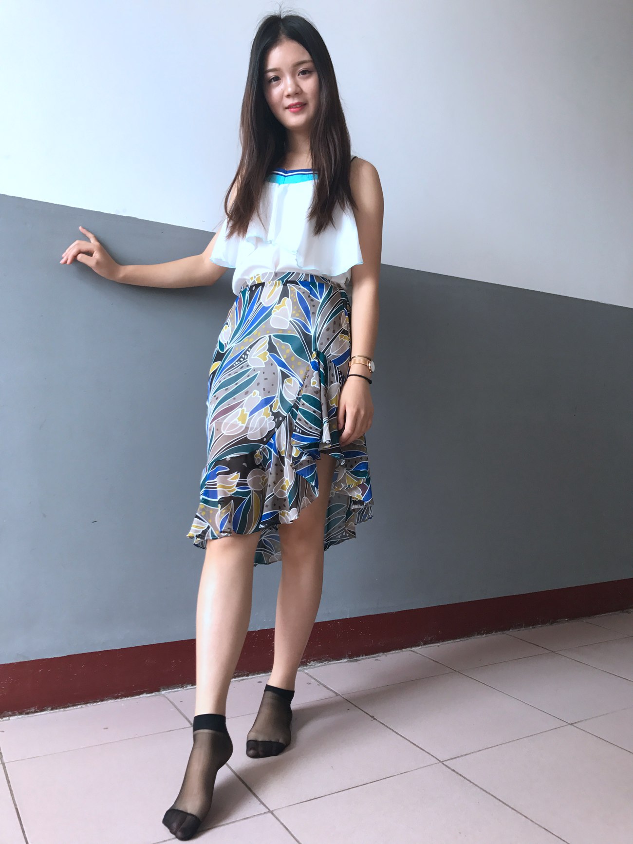 图片[84]-学妹校园寝室短丝系列018期 李欢[112P] – 速更版-美库