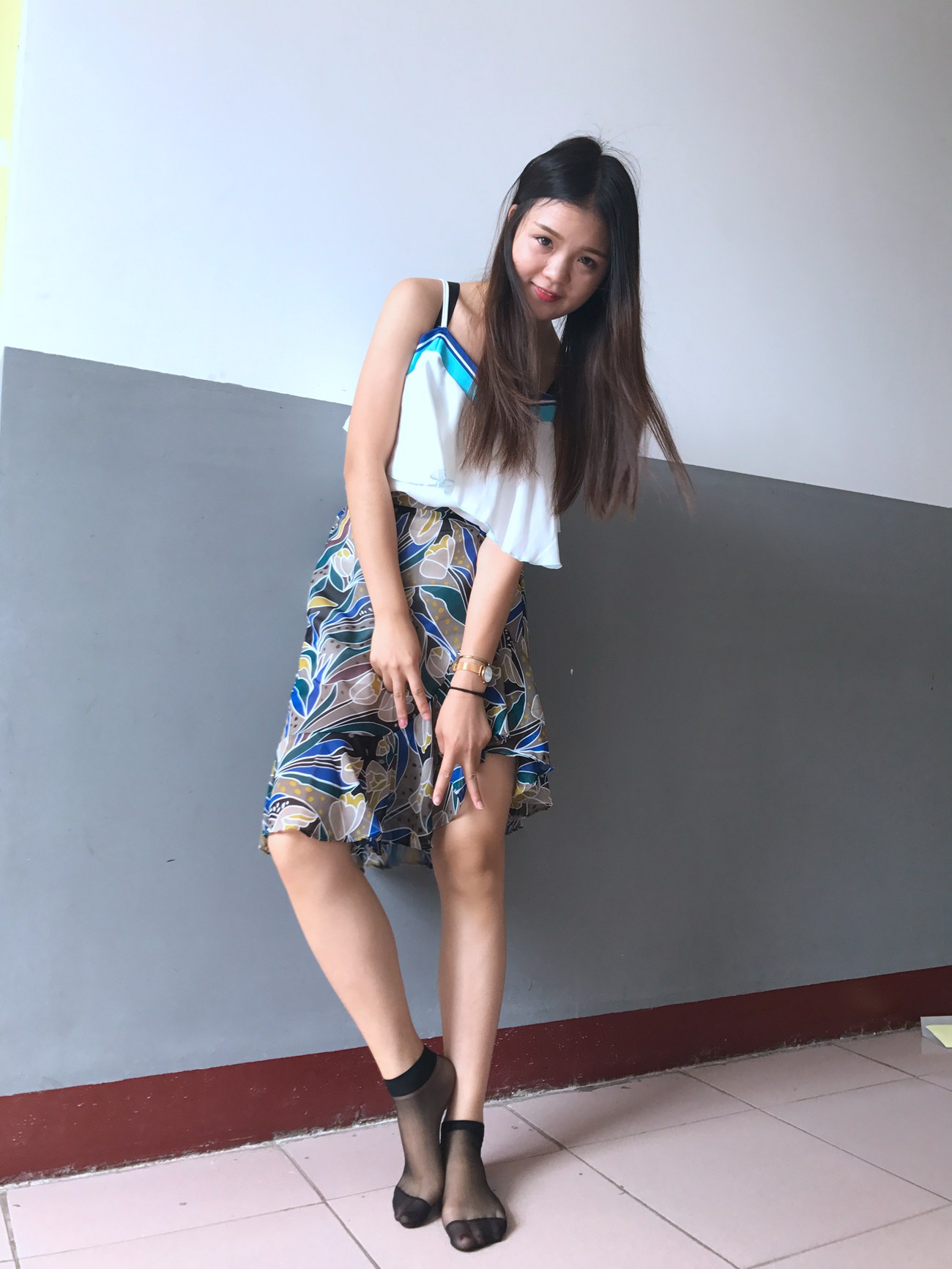 图片[88]-学妹校园寝室短丝系列018期 李欢[112P] – 速更版-美库