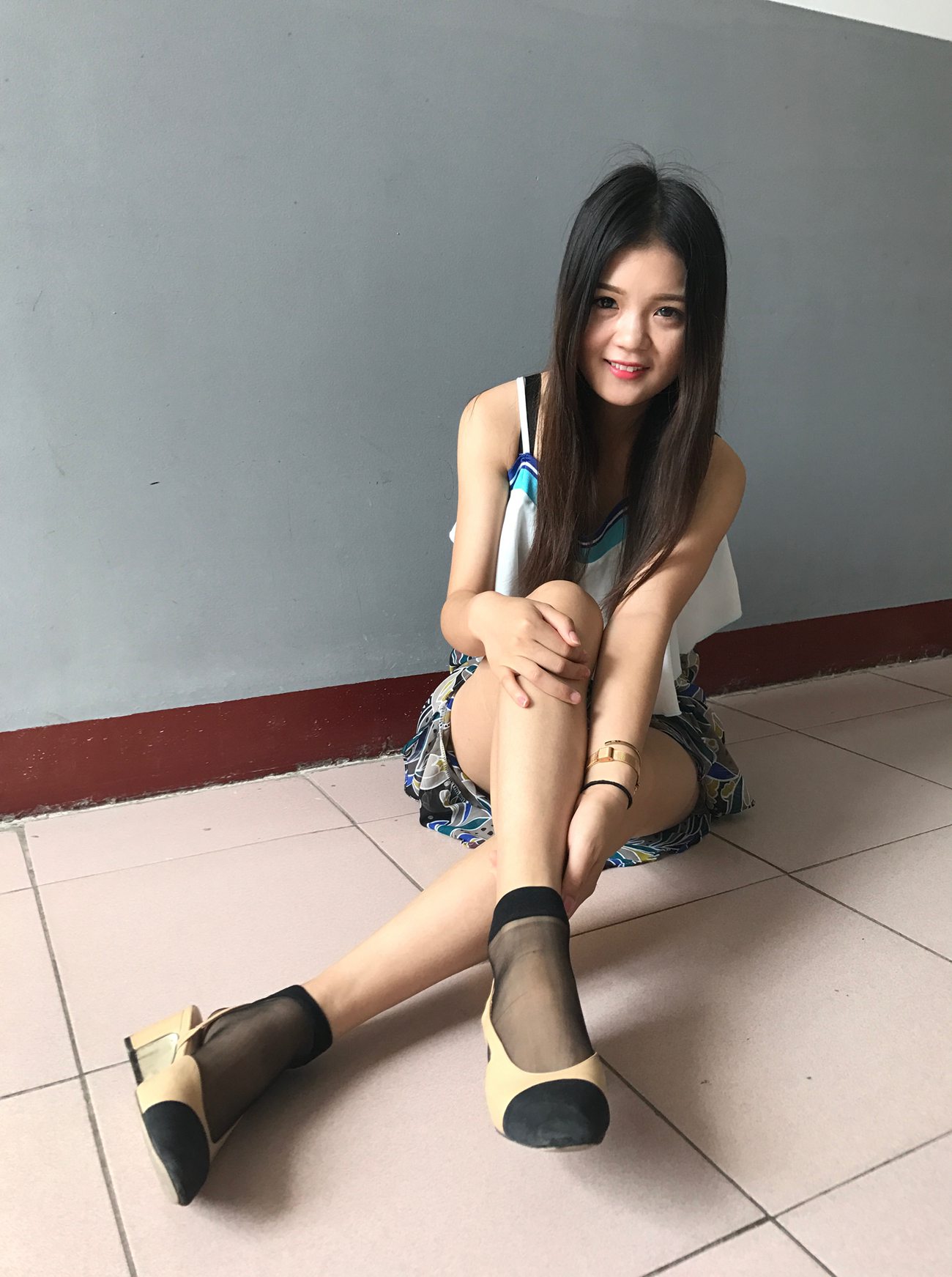 图片[89]-学妹校园寝室短丝系列018期 李欢[112P] – 速更版-美库