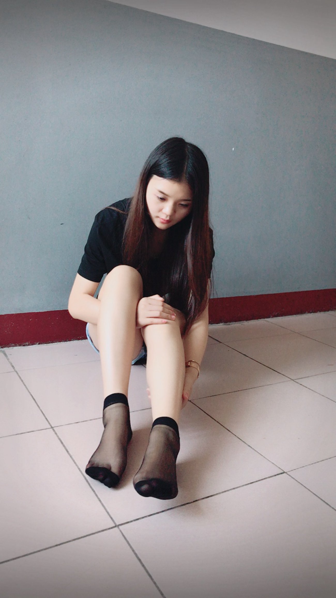 图片[93]-学妹校园寝室短丝系列018期 李欢[112P] – 速更版-美库