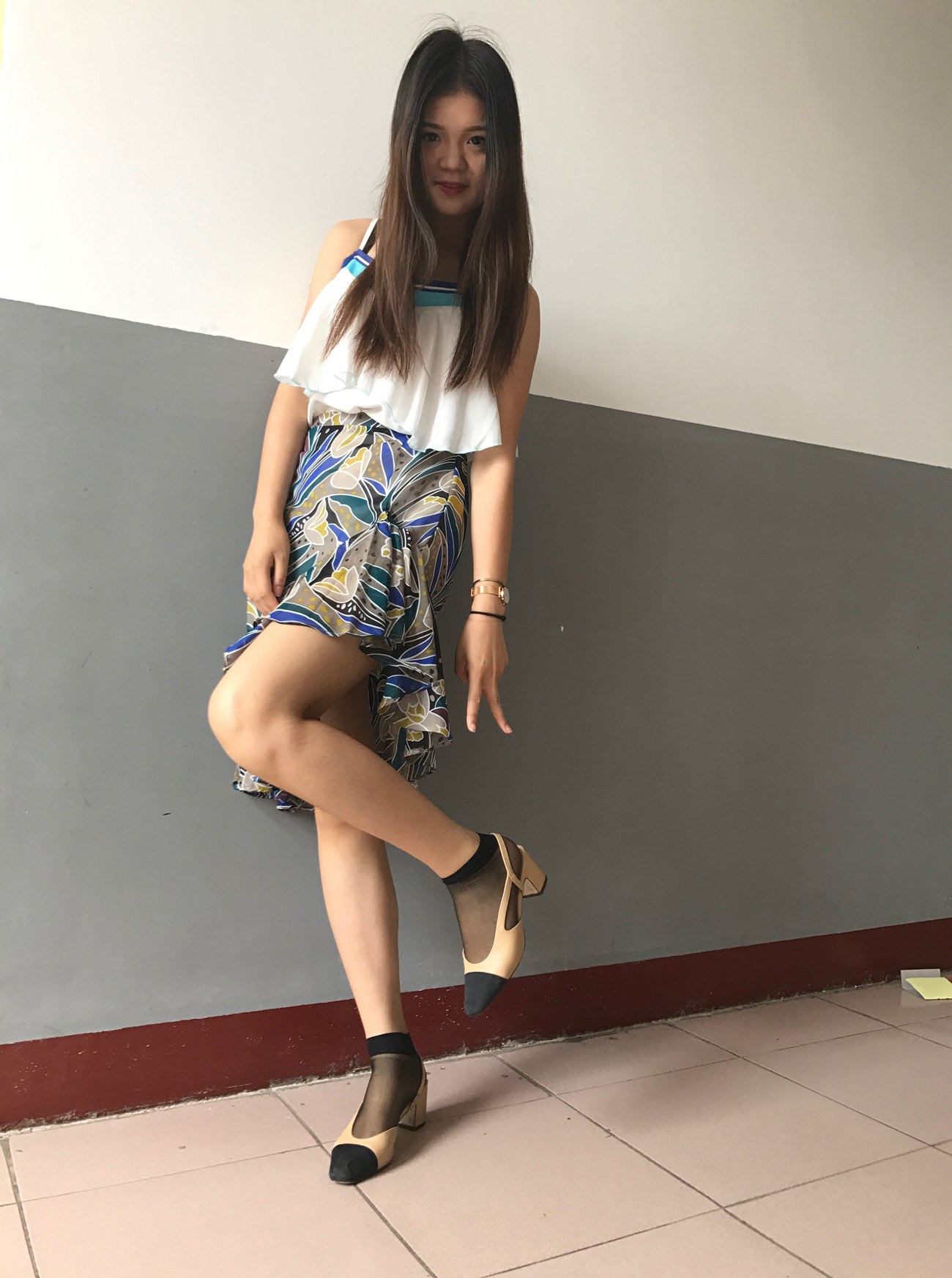 图片[96]-学妹校园寝室短丝系列018期 李欢[112P] – 速更版-美库