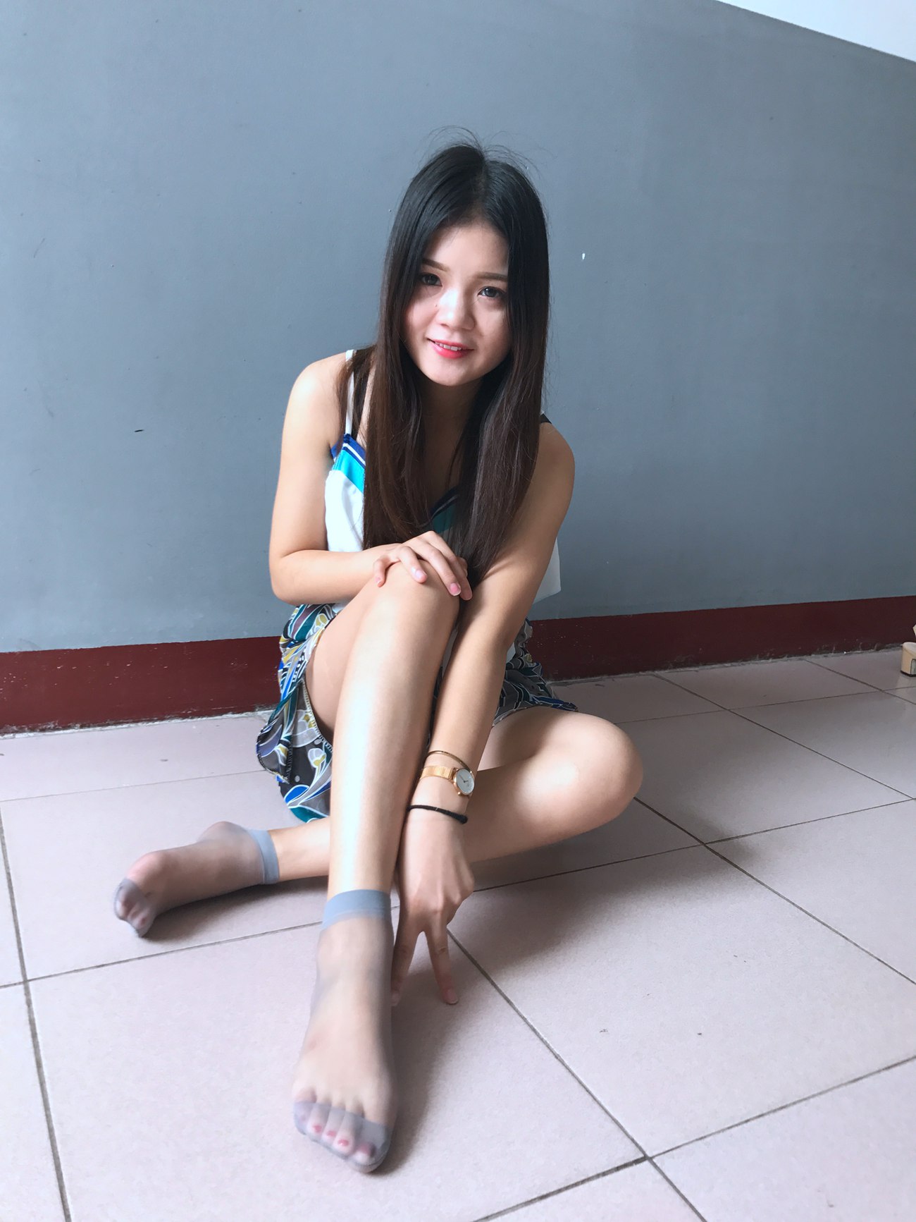 图片[95]-学妹校园寝室短丝系列018期 李欢[112P] – 速更版-美库