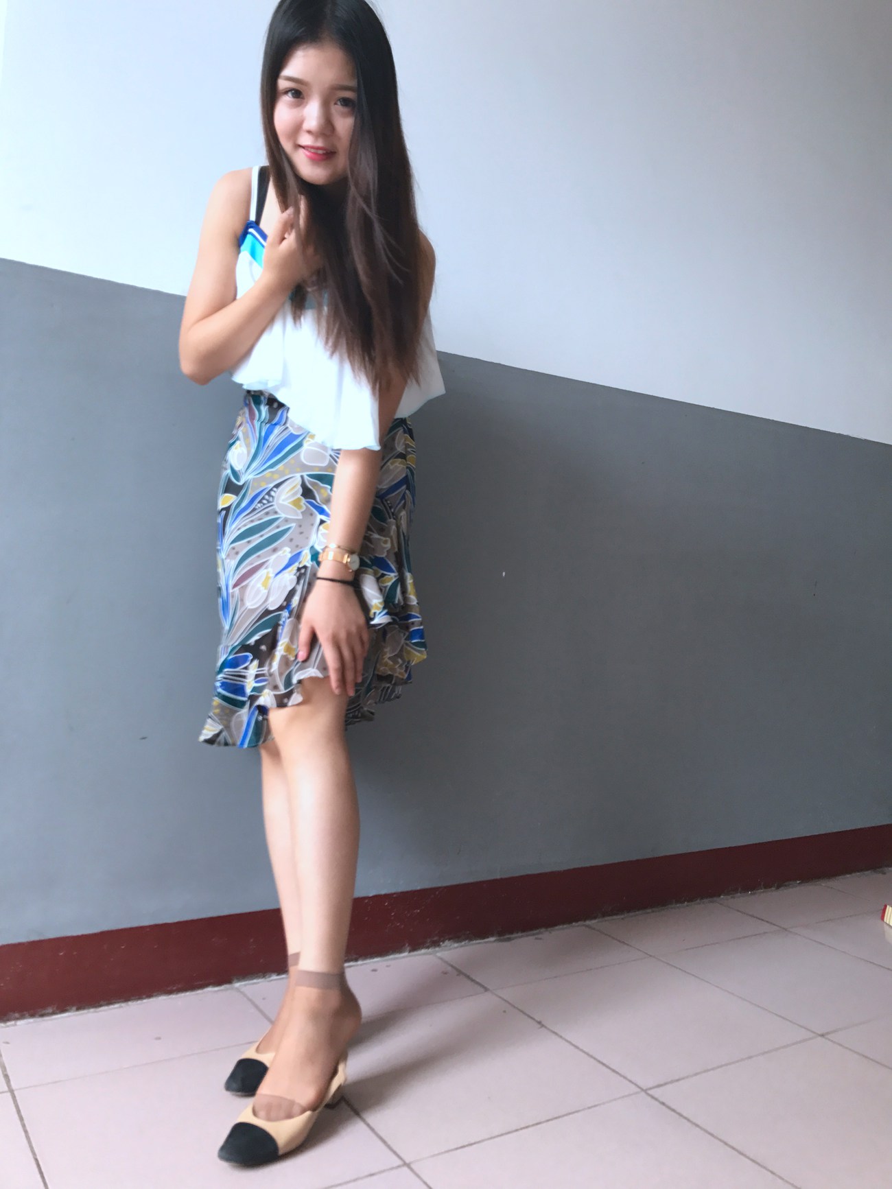 图片[97]-学妹校园寝室短丝系列018期 李欢[112P] – 速更版-美库