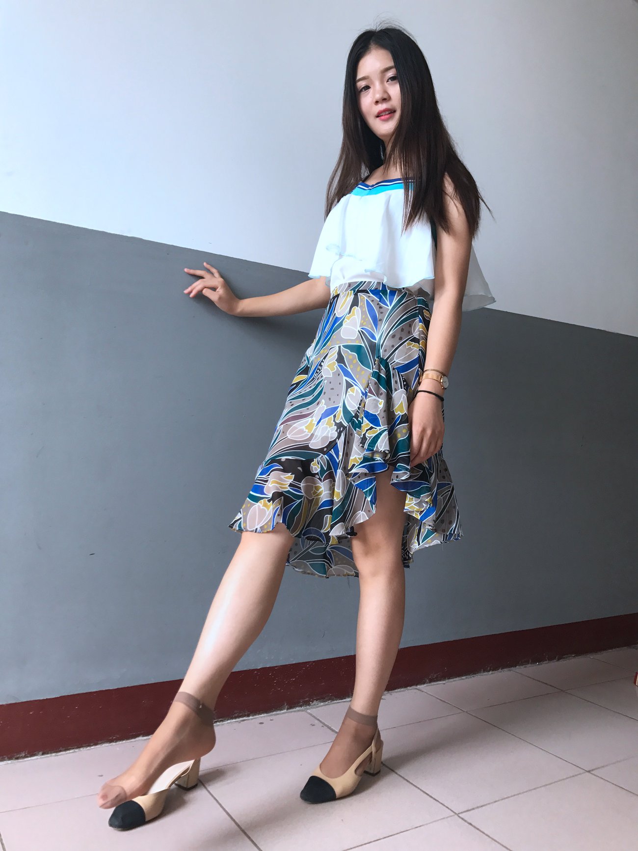 图片[98]-学妹校园寝室短丝系列018期 李欢[112P] – 速更版-美库