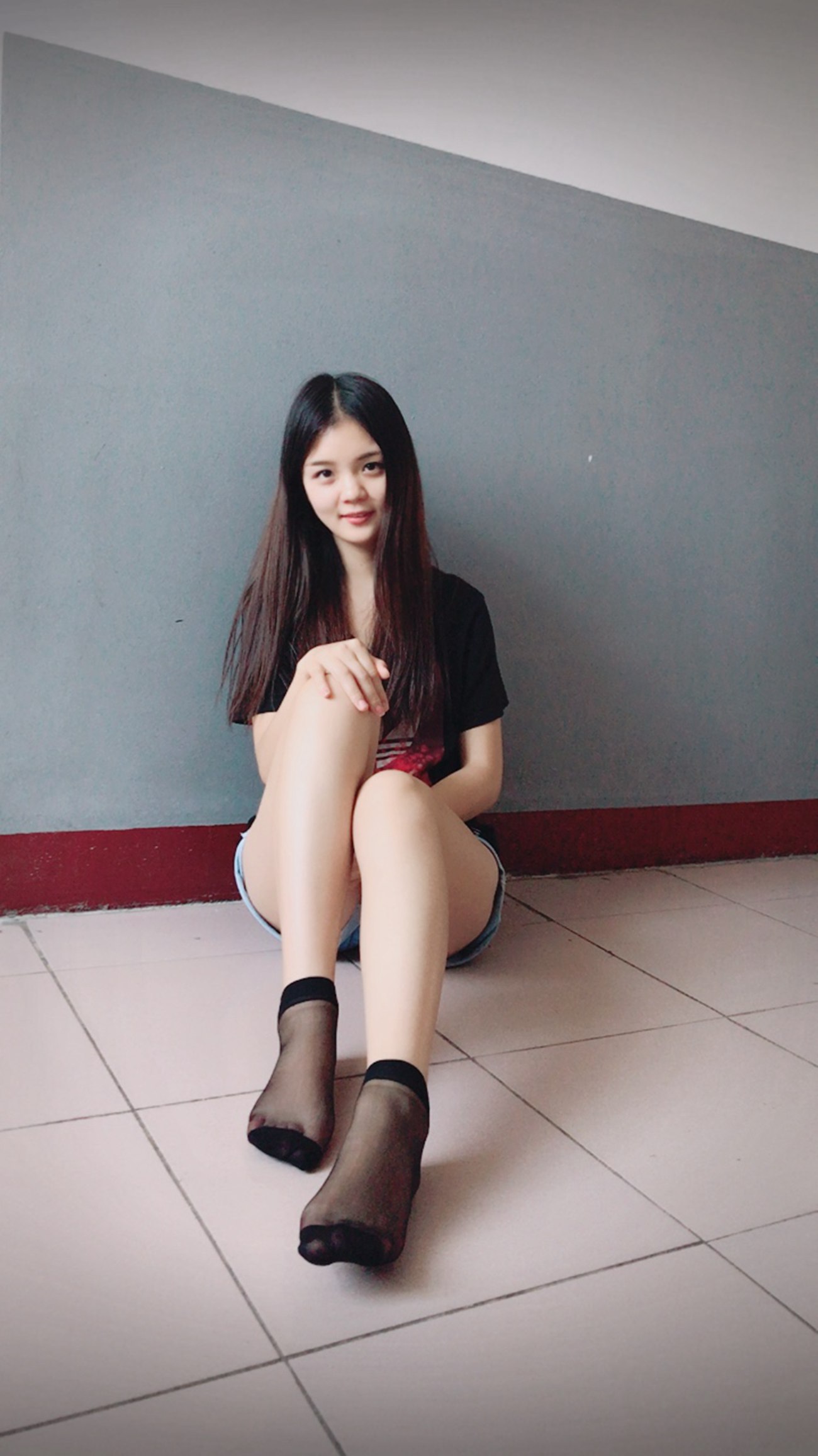 图片[100]-学妹校园寝室短丝系列018期 李欢[112P] – 速更版-美库