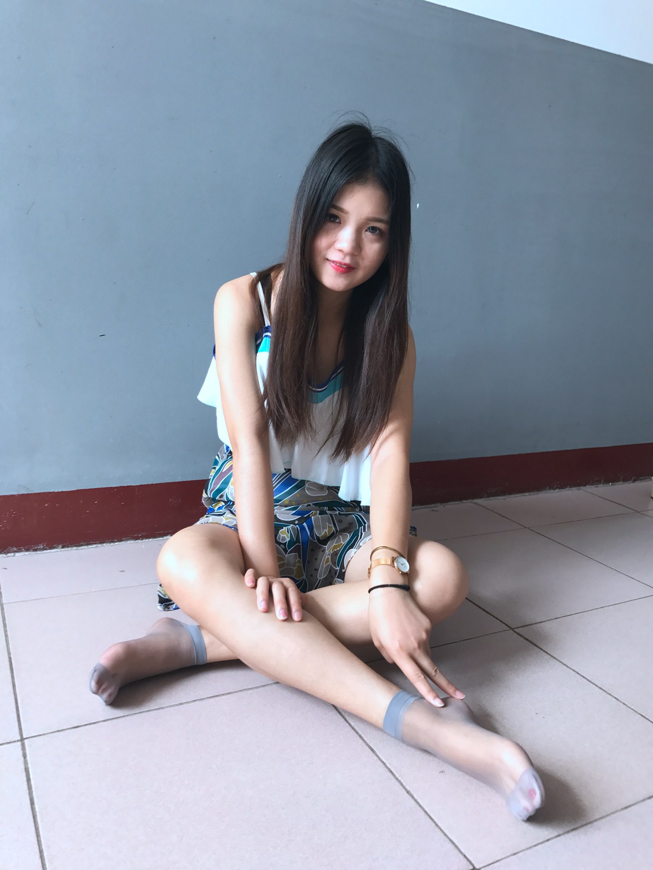 图片[103]-学妹校园寝室短丝系列018期 李欢[112P] – 速更版-美库