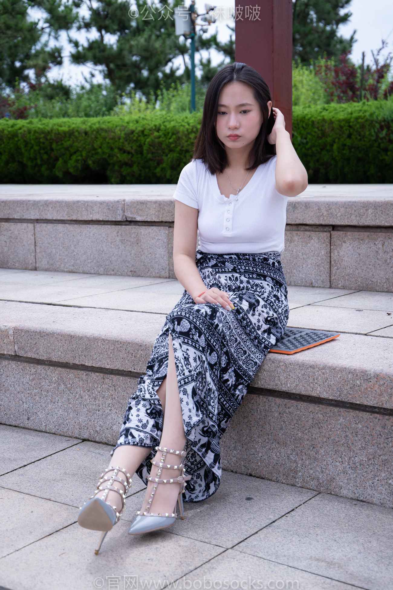 图片[53]-[BoBoSocks袜啵啵]NO.014 思思-华伦天奴高跟鞋、肉丝[140P] – 速更版-美库