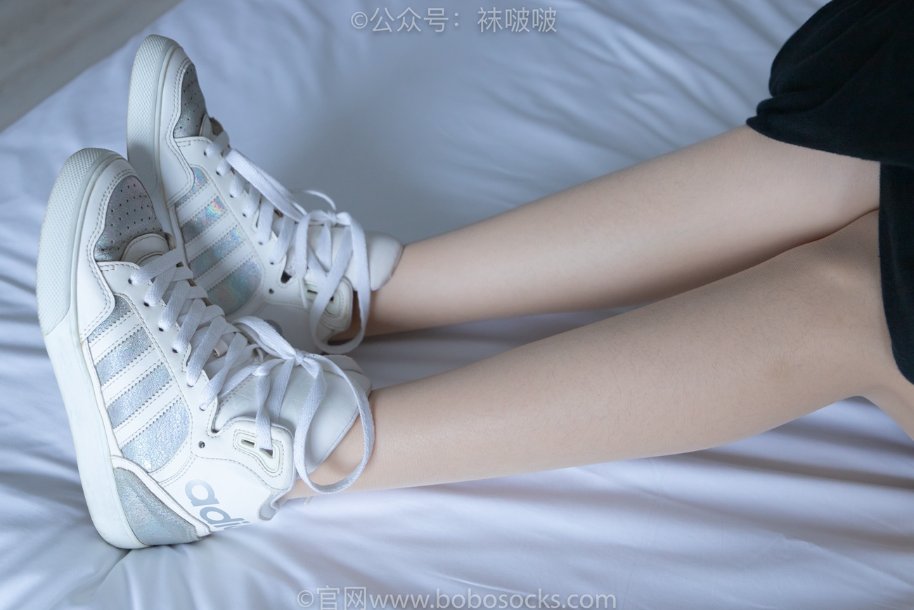 图片[32]-[BoBoSocks袜啵啵]NO.015 稚予-阿迪板鞋、白色短棉袜、肉丝[135P] – 速更版-美库