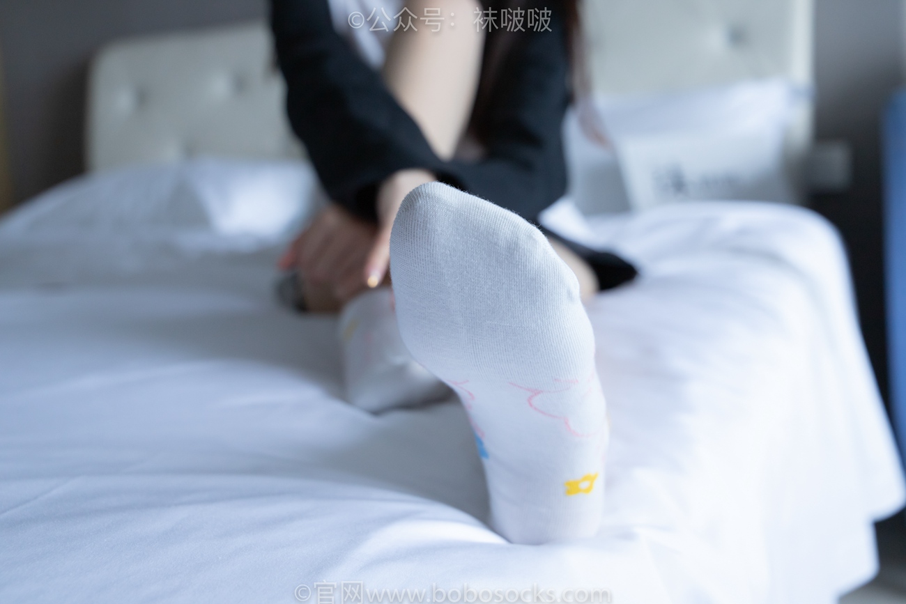 图片[57]-[BoBoSocks袜啵啵]NO.015 稚予-阿迪板鞋、白色短棉袜、肉丝[135P] – 速更版-美库