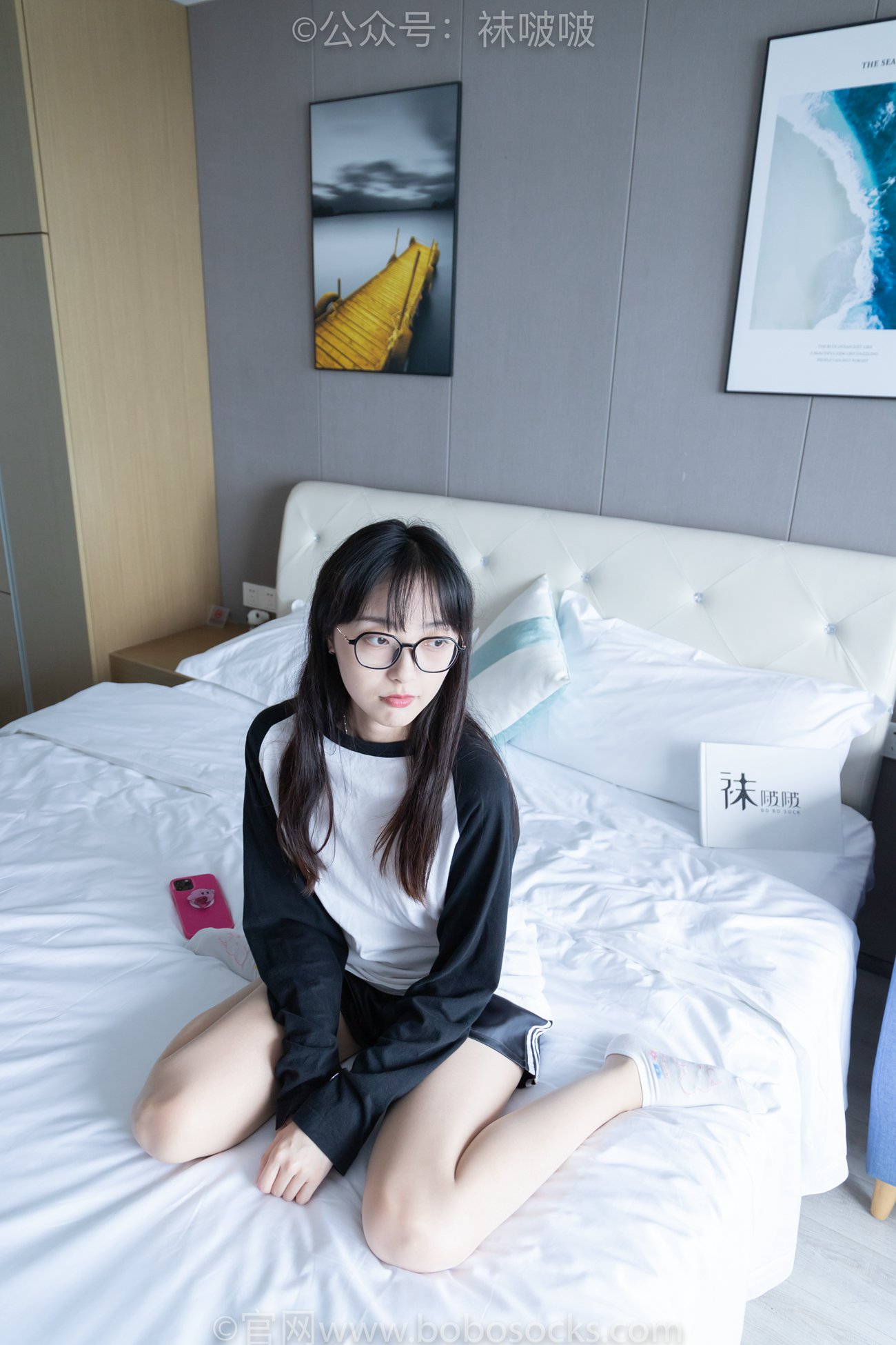 图片[60]-[BoBoSocks袜啵啵]NO.015 稚予-阿迪板鞋、白色短棉袜、肉丝[135P] – 速更版-美库