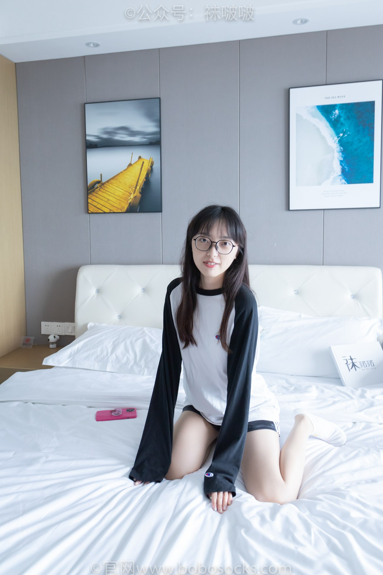 图片[71]-[BoBoSocks袜啵啵]NO.015 稚予-阿迪板鞋、白色短棉袜、肉丝[135P] – 速更版-美库