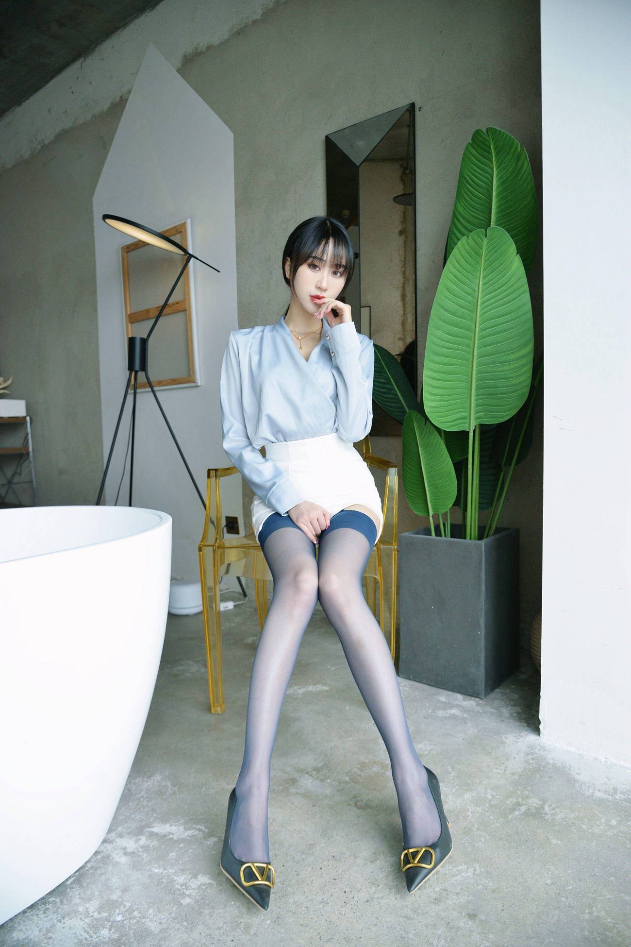 图片[59]-[我丝你想]MX028 美西 蓝色妖姬[60P] – 速更版-美库