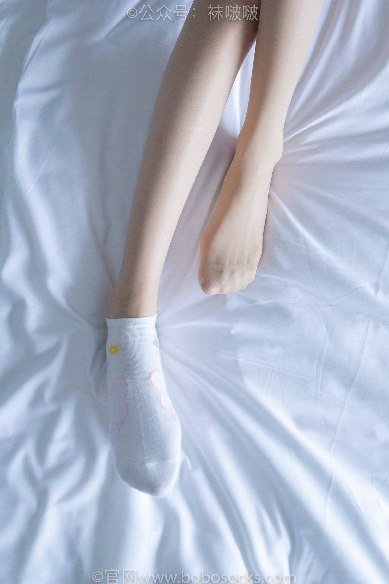 图片[88]-[BoBoSocks袜啵啵]NO.015 稚予-阿迪板鞋、白色短棉袜、肉丝[135P] – 速更版-美库