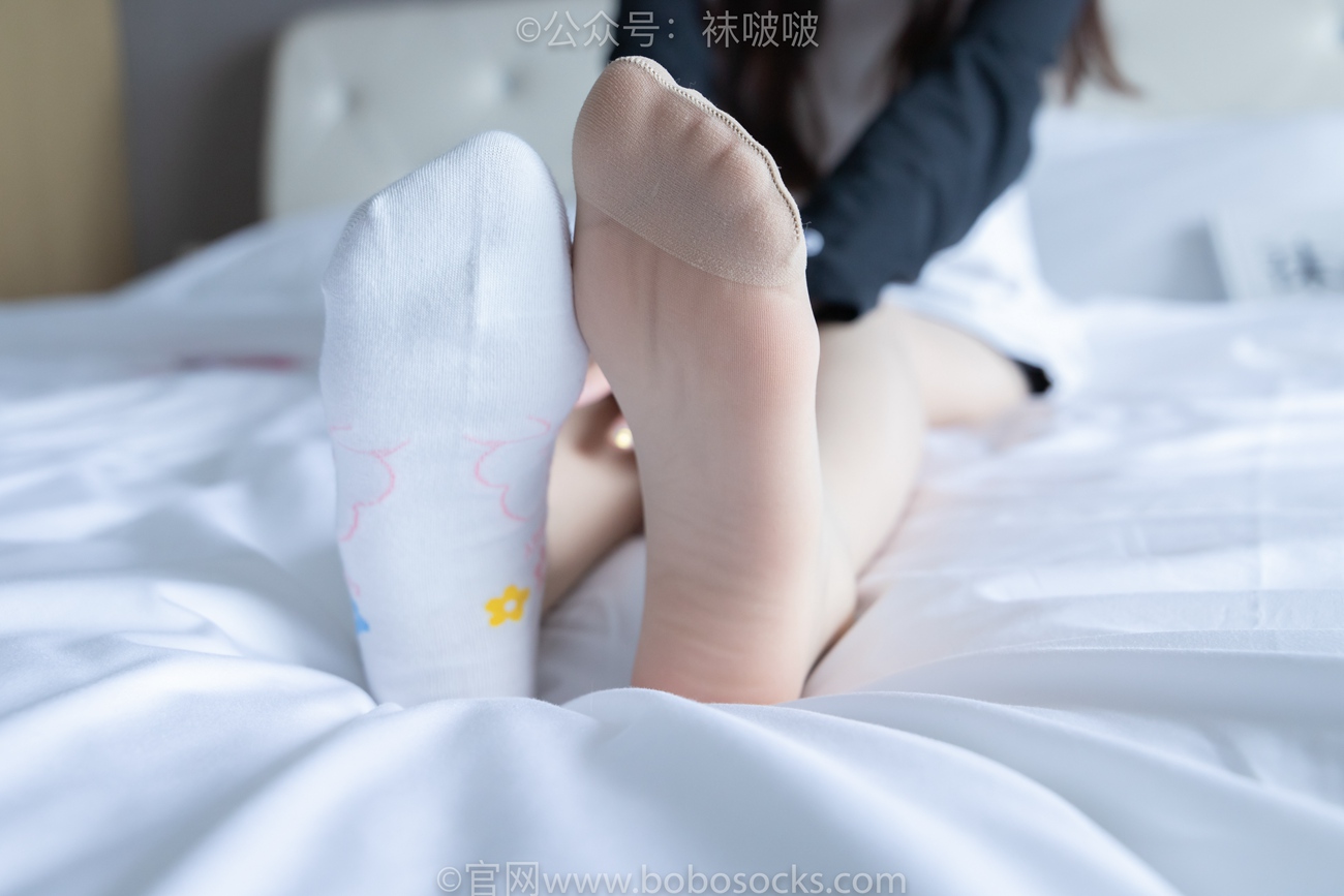 图片[93]-[BoBoSocks袜啵啵]NO.015 稚予-阿迪板鞋、白色短棉袜、肉丝[135P] – 速更版-美库