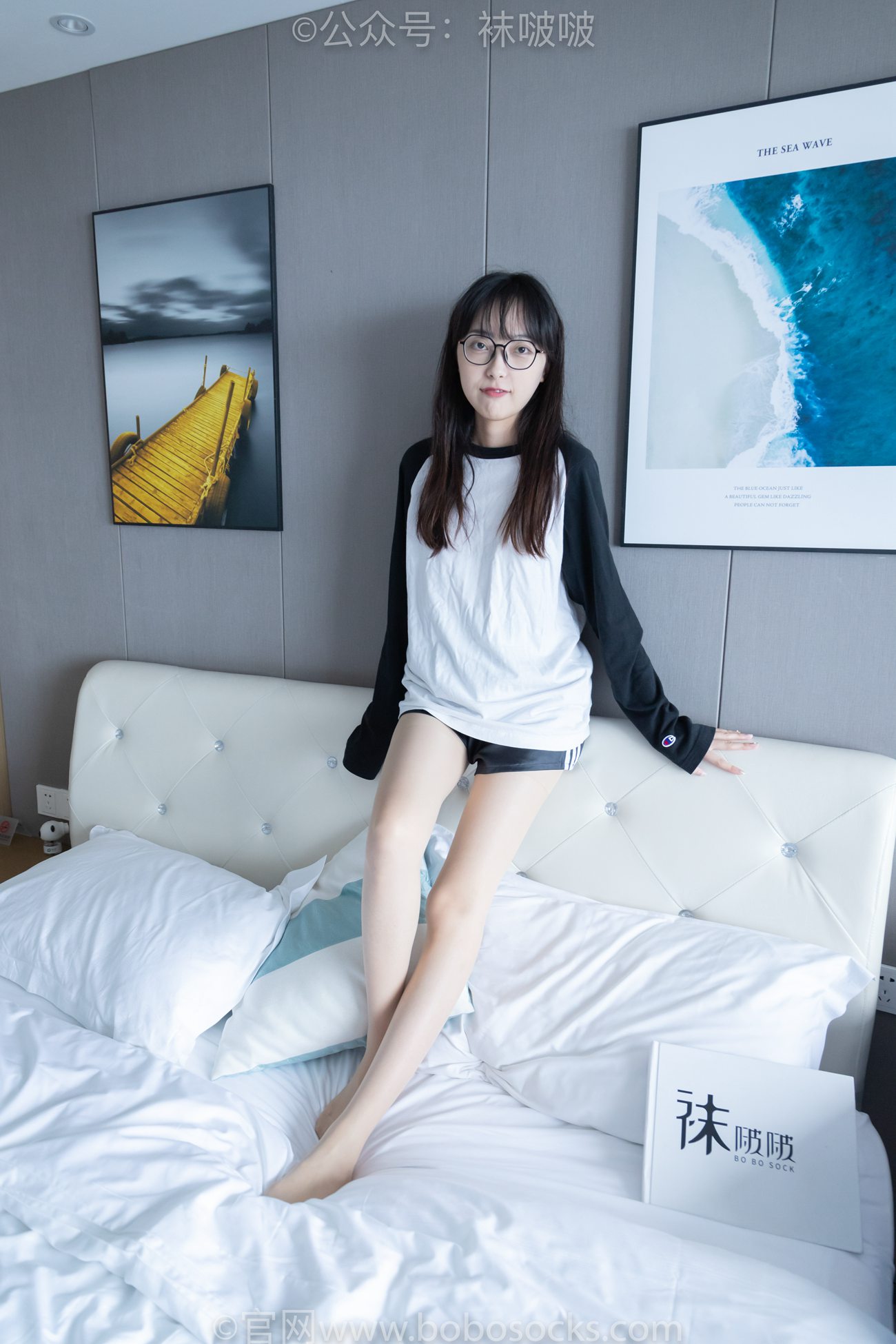 图片[112]-[BoBoSocks袜啵啵]NO.015 稚予-阿迪板鞋、白色短棉袜、肉丝[135P] – 速更版-美库