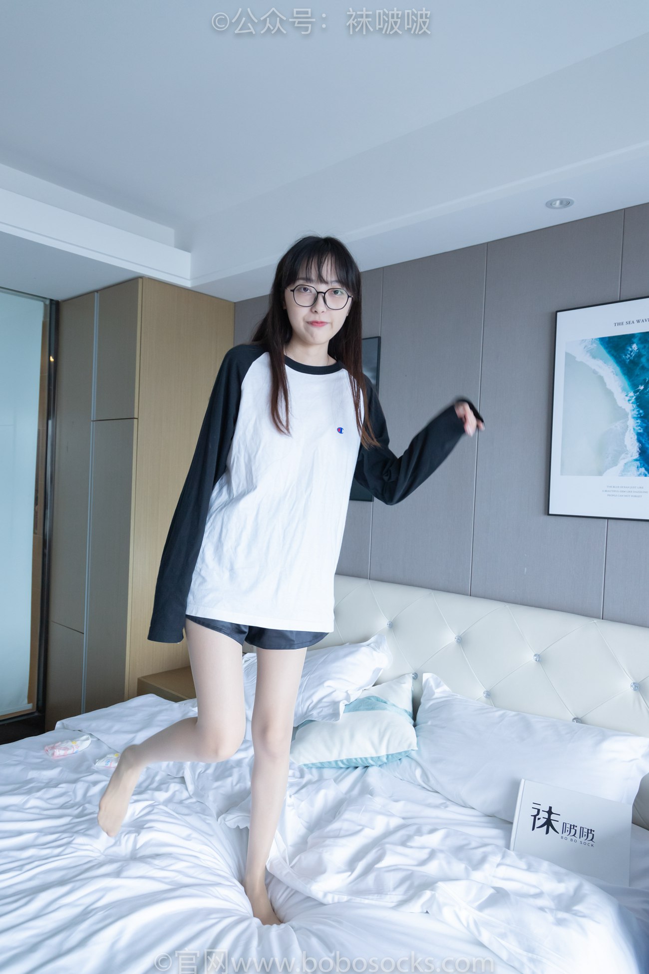 图片[117]-[BoBoSocks袜啵啵]NO.015 稚予-阿迪板鞋、白色短棉袜、肉丝[135P] – 速更版-美库