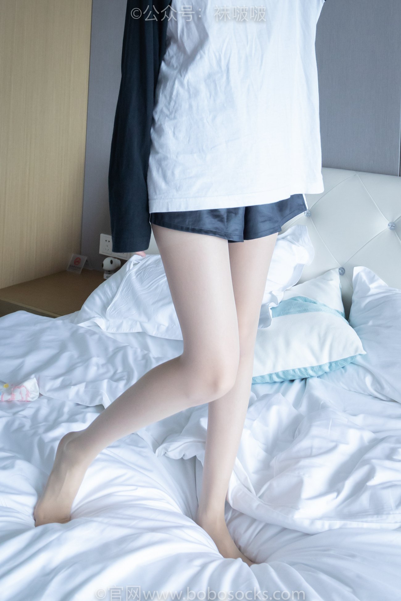 图片[118]-[BoBoSocks袜啵啵]NO.015 稚予-阿迪板鞋、白色短棉袜、肉丝[135P] – 速更版-美库