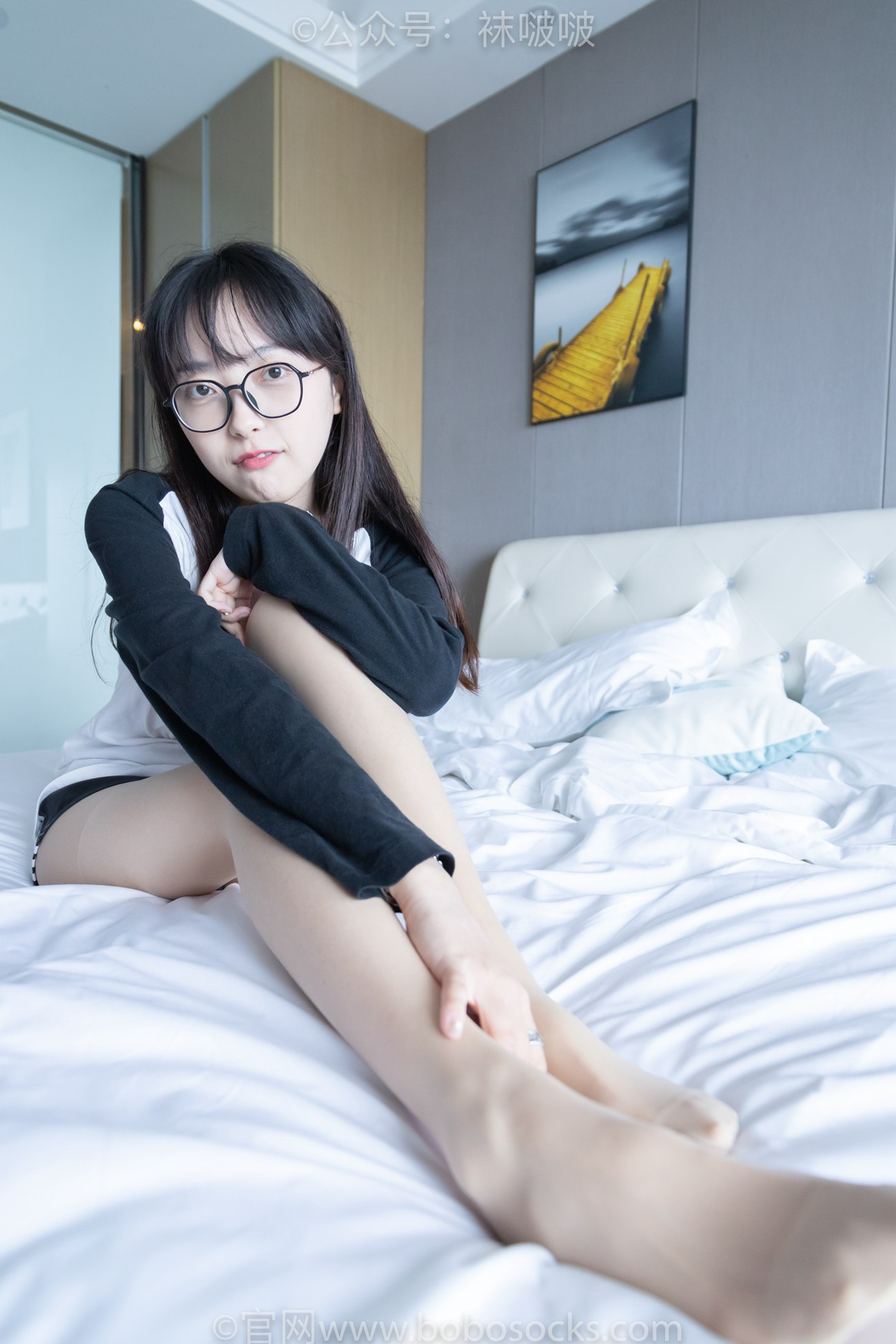 图片[128]-[BoBoSocks袜啵啵]NO.015 稚予-阿迪板鞋、白色短棉袜、肉丝[135P] – 速更版-美库