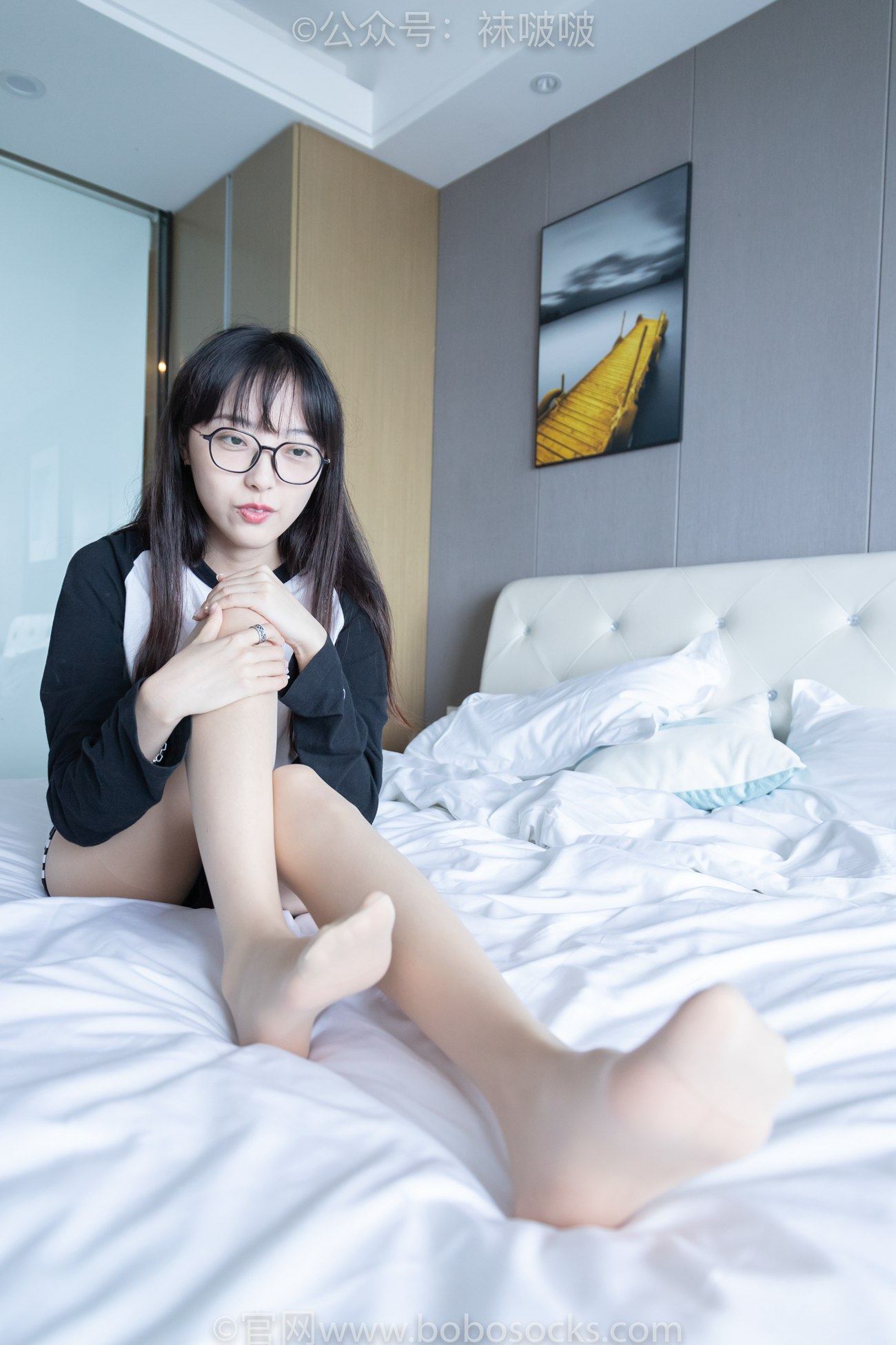 图片[131]-[BoBoSocks袜啵啵]NO.015 稚予-阿迪板鞋、白色短棉袜、肉丝[135P] – 速更版-美库