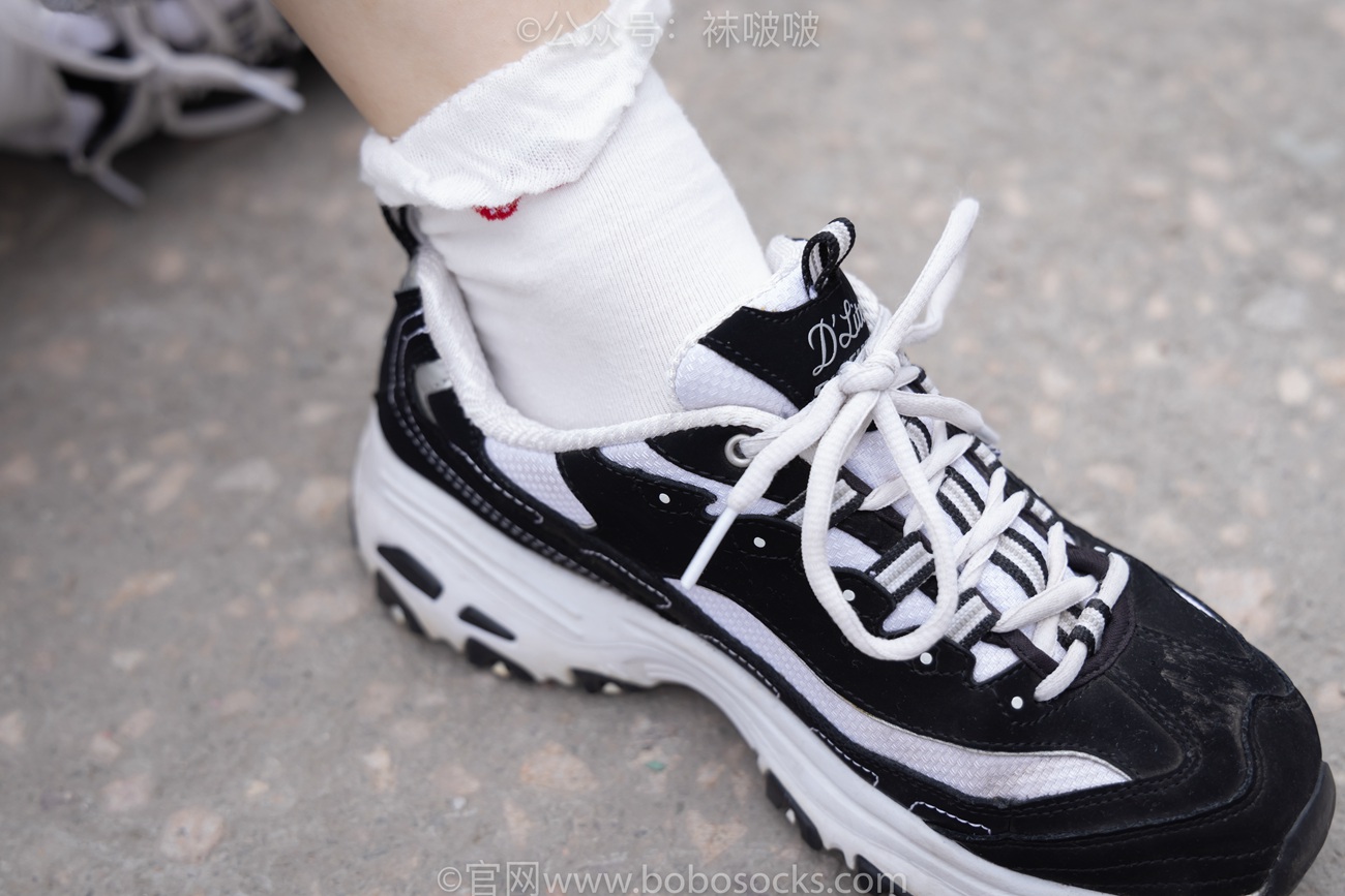 图片[27]-[BoBoSocks袜啵啵]NO.016 熊熊-斯凯奇运动鞋、棉袜（踩脏）、裸足[147P] – 速更版-美库