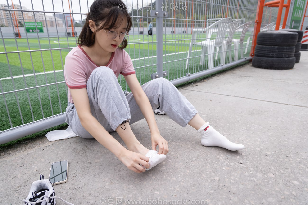 图片[95]-[BoBoSocks袜啵啵]NO.016 熊熊-斯凯奇运动鞋、棉袜（踩脏）、裸足[147P] – 速更版-美库