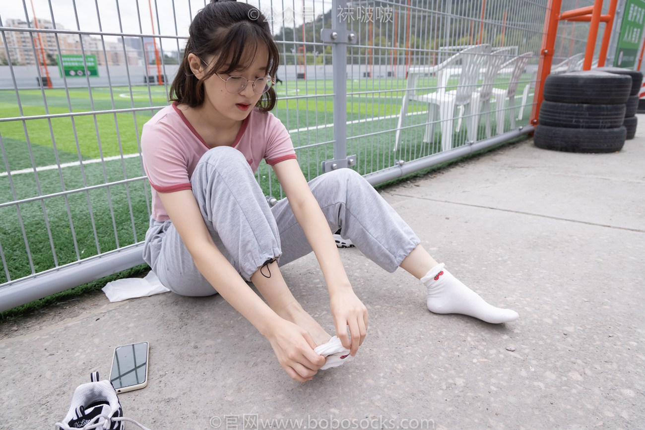 图片[96]-[BoBoSocks袜啵啵]NO.016 熊熊-斯凯奇运动鞋、棉袜（踩脏）、裸足[147P] – 速更版-美库