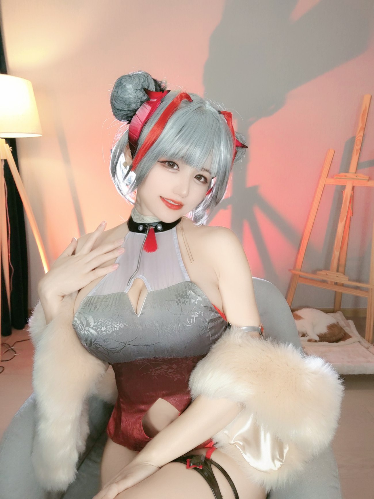 图片[17]-小仓千代w  – w旗袍[33P] – 速更版-美库