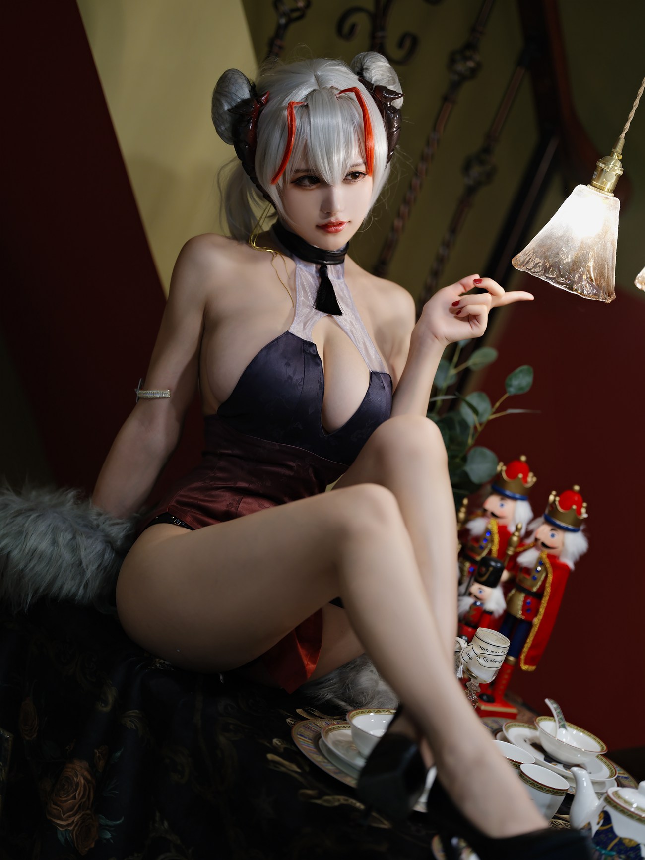 图片[12]-小仓千代w  – w旗袍[33P] – 速更版-美库