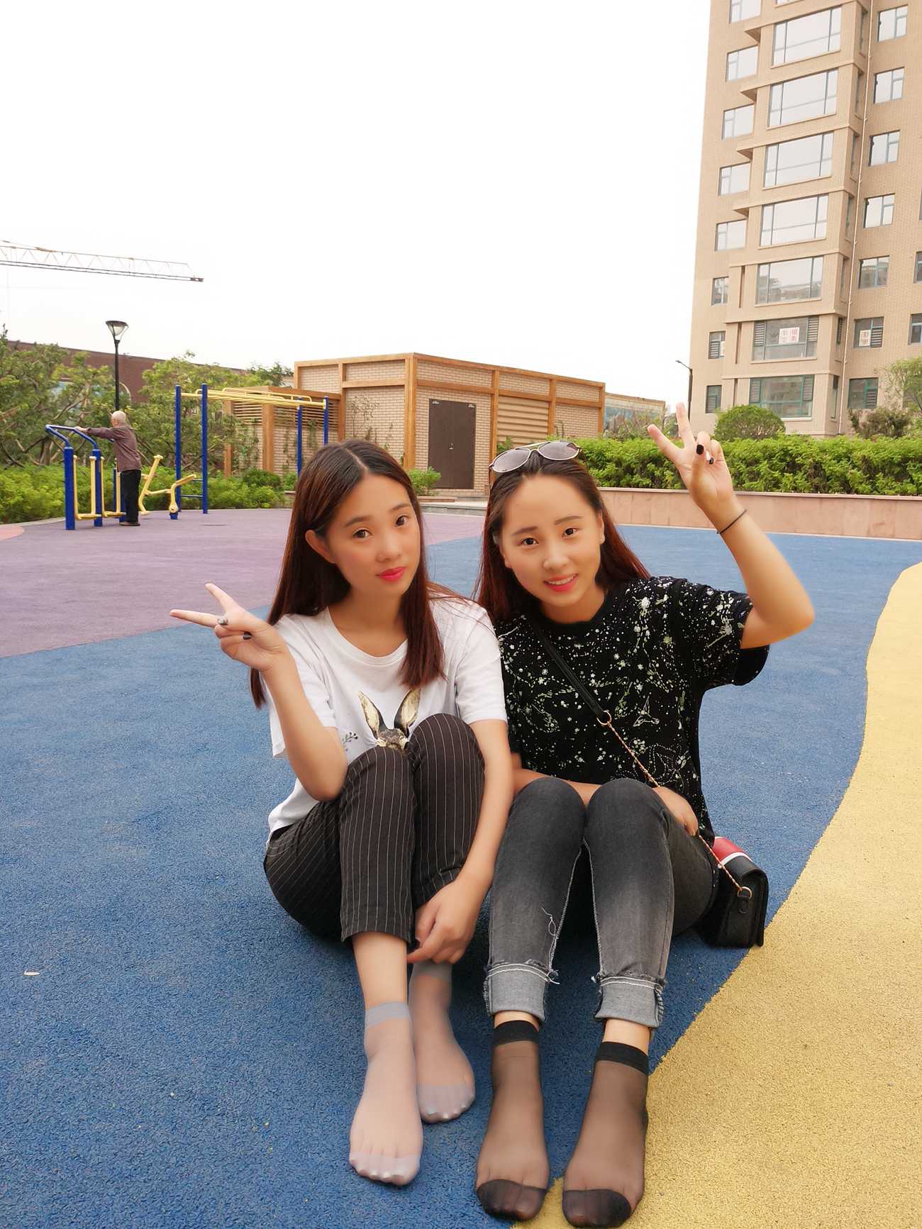 图片[28]-学妹校园寝室短丝系列019期 李润泽[182P] – 速更版-美库