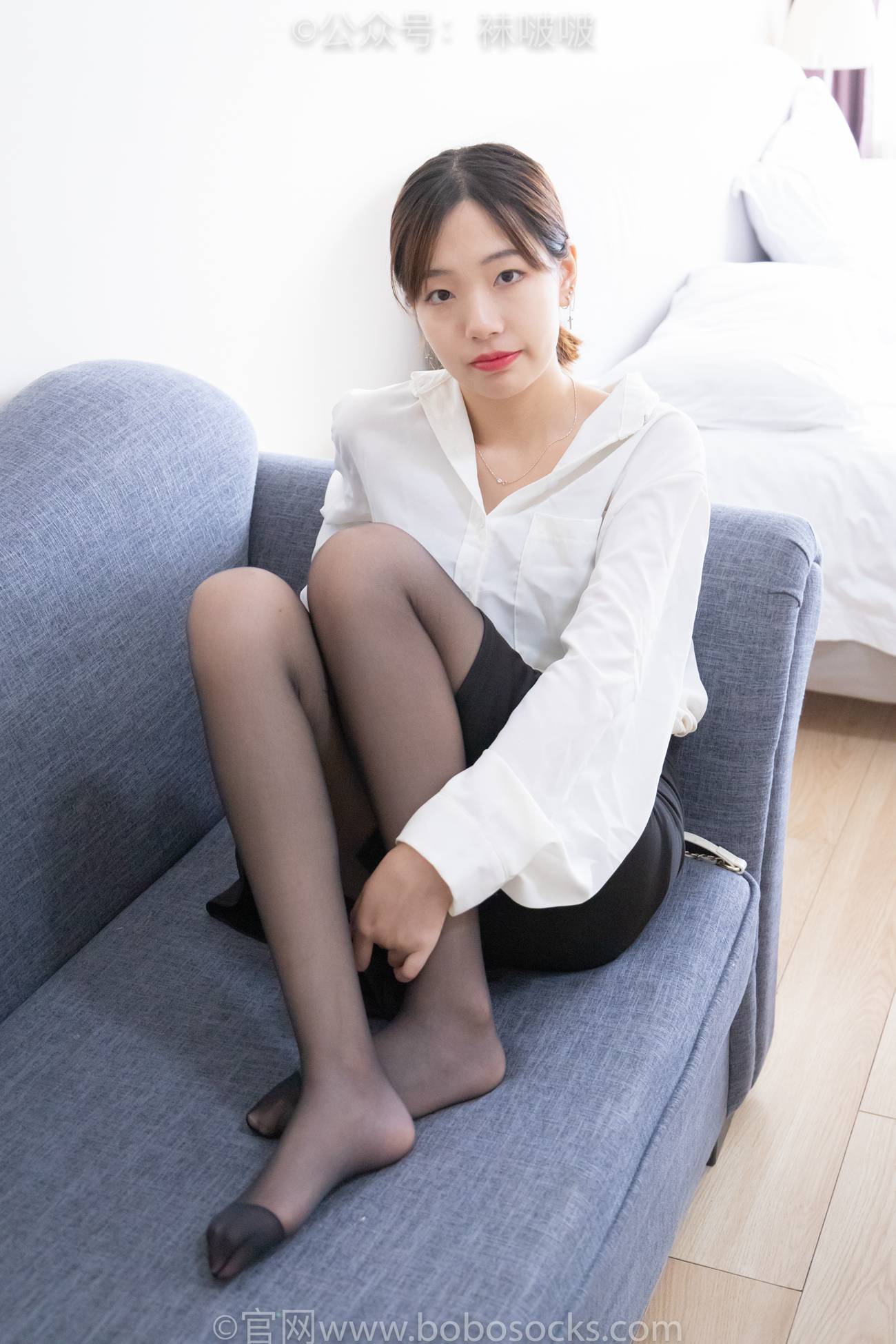 图片[106]-[BoBoSocks袜啵啵]NO.017 小甜豆-OL制服、高跟鞋、黑丝[131P] – 速更版-美库