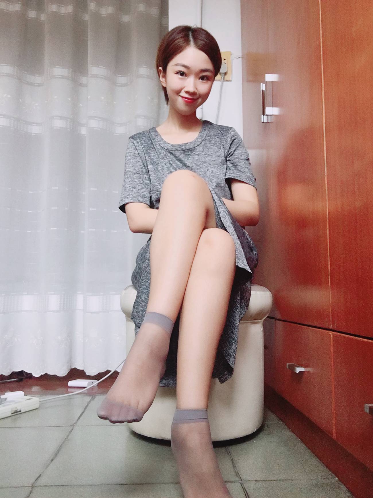 图片[21]-学妹校园寝室短丝系列020期 李姗姗[90P] – 速更版-美库