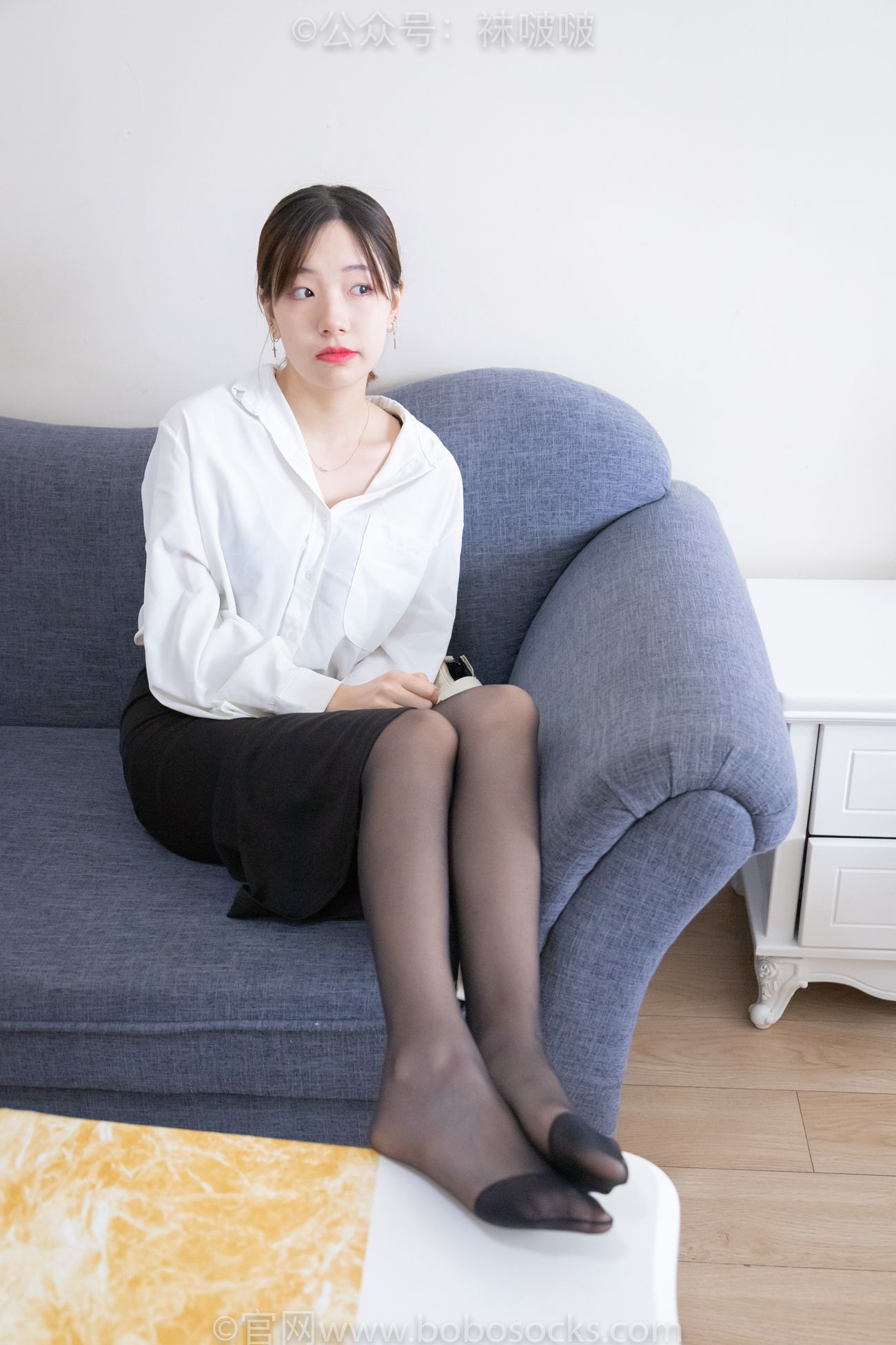 图片[115]-[BoBoSocks袜啵啵]NO.017 小甜豆-OL制服、高跟鞋、黑丝[131P] – 速更版-美库
