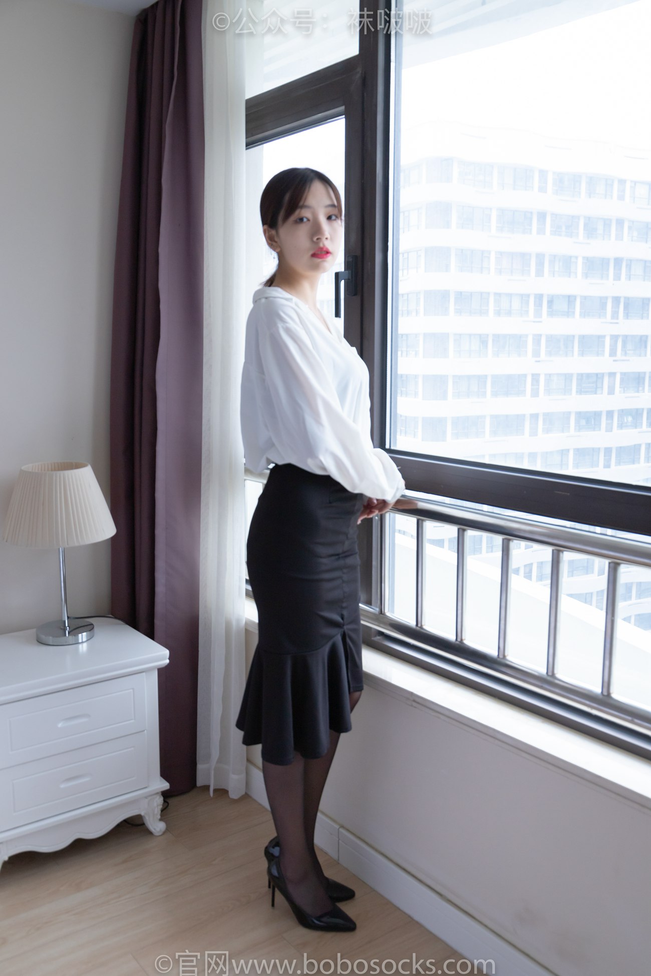 图片[129]-[BoBoSocks袜啵啵]NO.017 小甜豆-OL制服、高跟鞋、黑丝[131P] – 速更版-美库