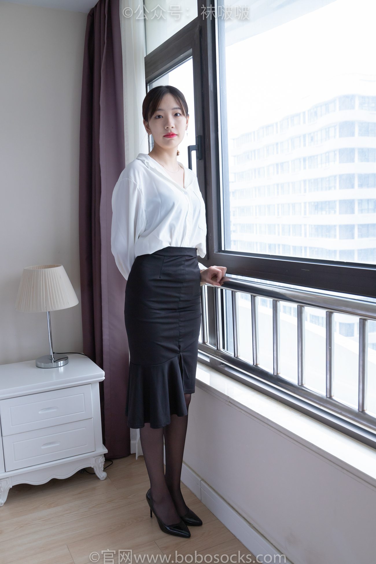 图片[130]-[BoBoSocks袜啵啵]NO.017 小甜豆-OL制服、高跟鞋、黑丝[131P] – 速更版-美库