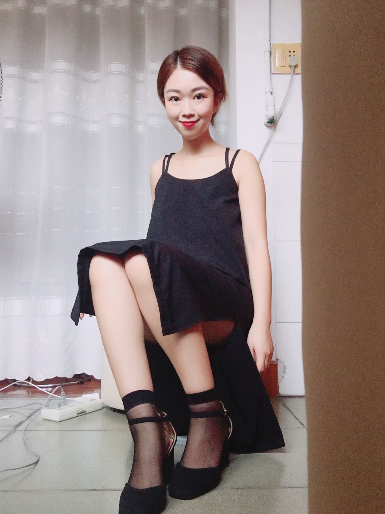 图片[38]-学妹校园寝室短丝系列020期 李姗姗[90P] – 速更版-美库